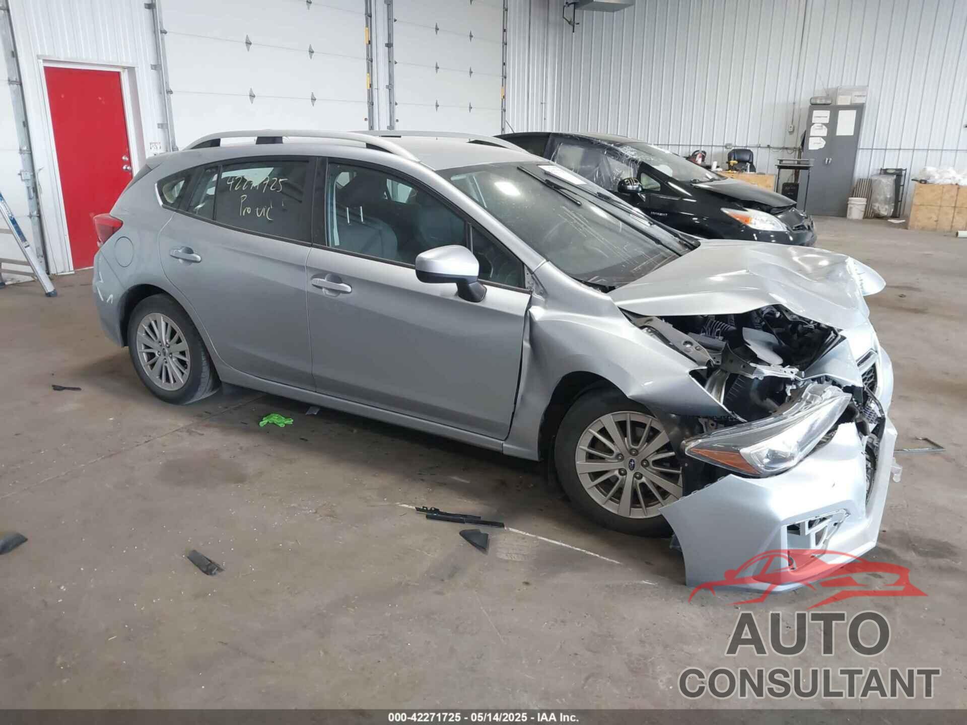SUBARU IMPREZA 2018 - 4S3GTAB6XJ3736750