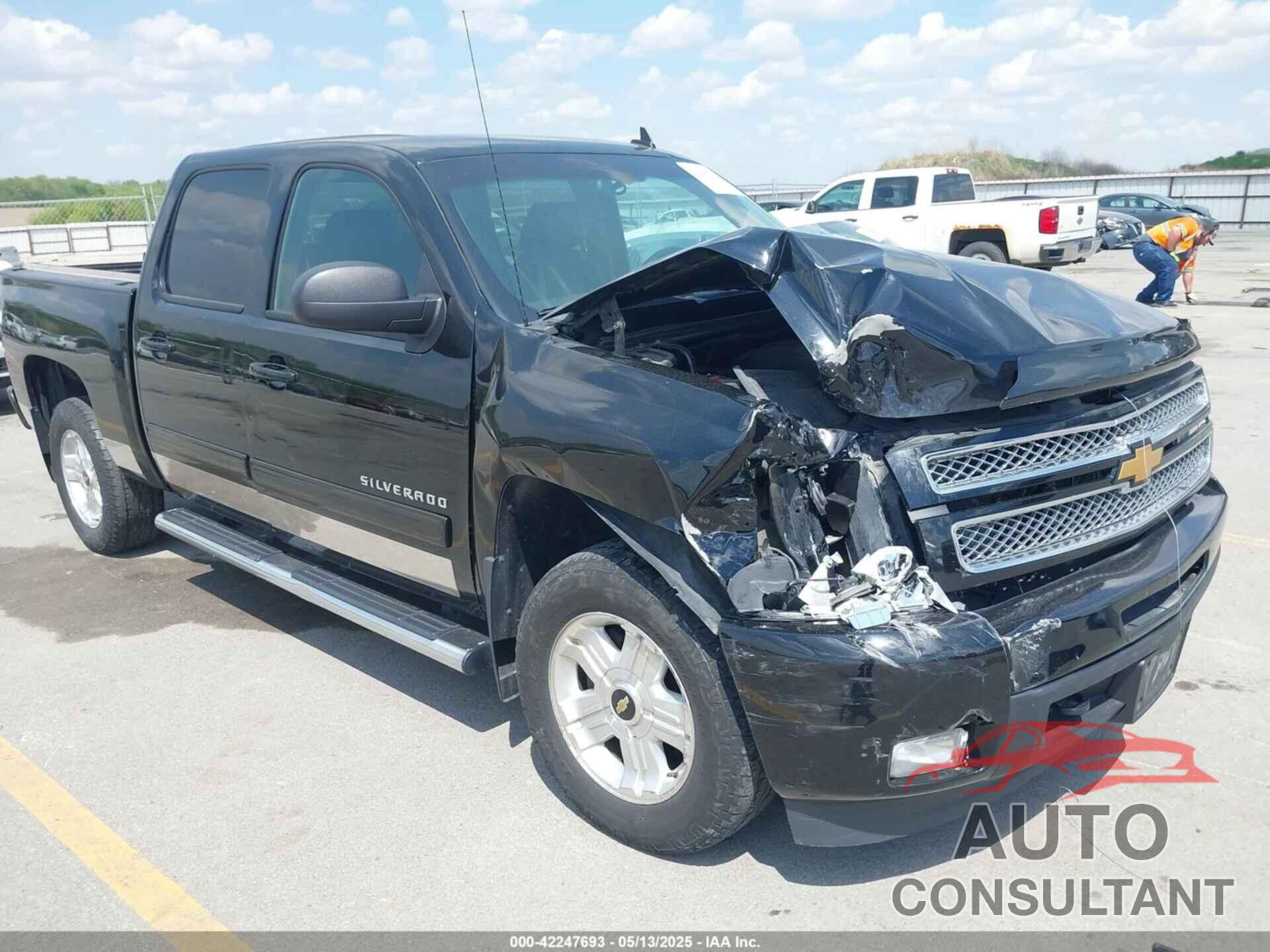 CHEVROLET SILVERADO 1500 2013 - 3GCPKTE73DG159631