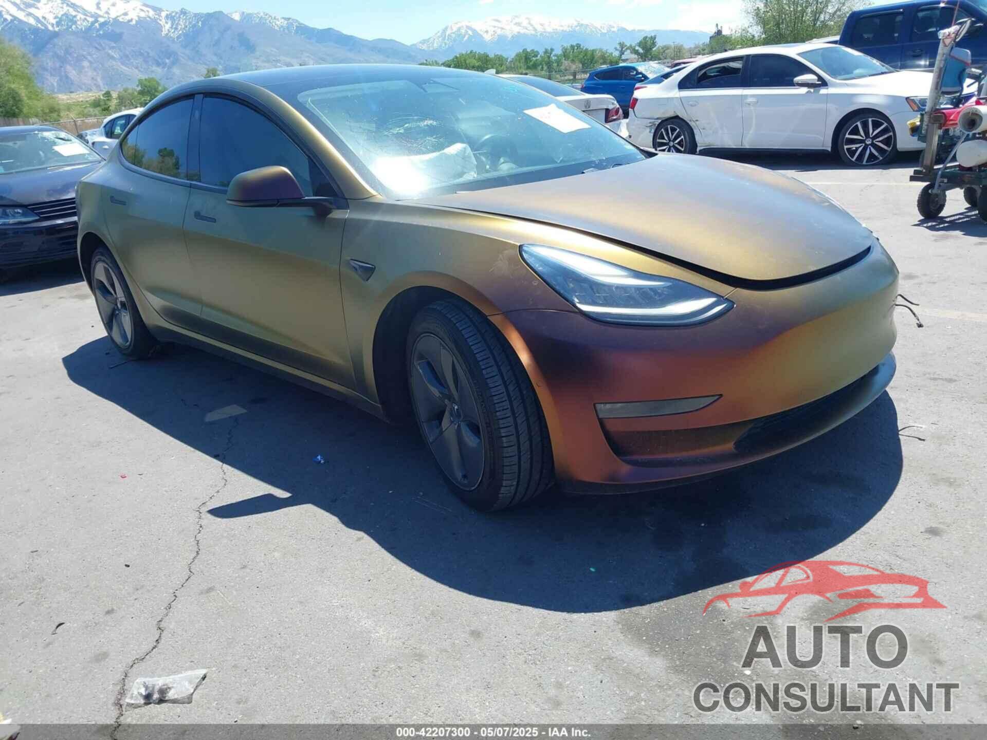 TESLA MODEL 3 2018 - 5YJ3E1EB5JF112603