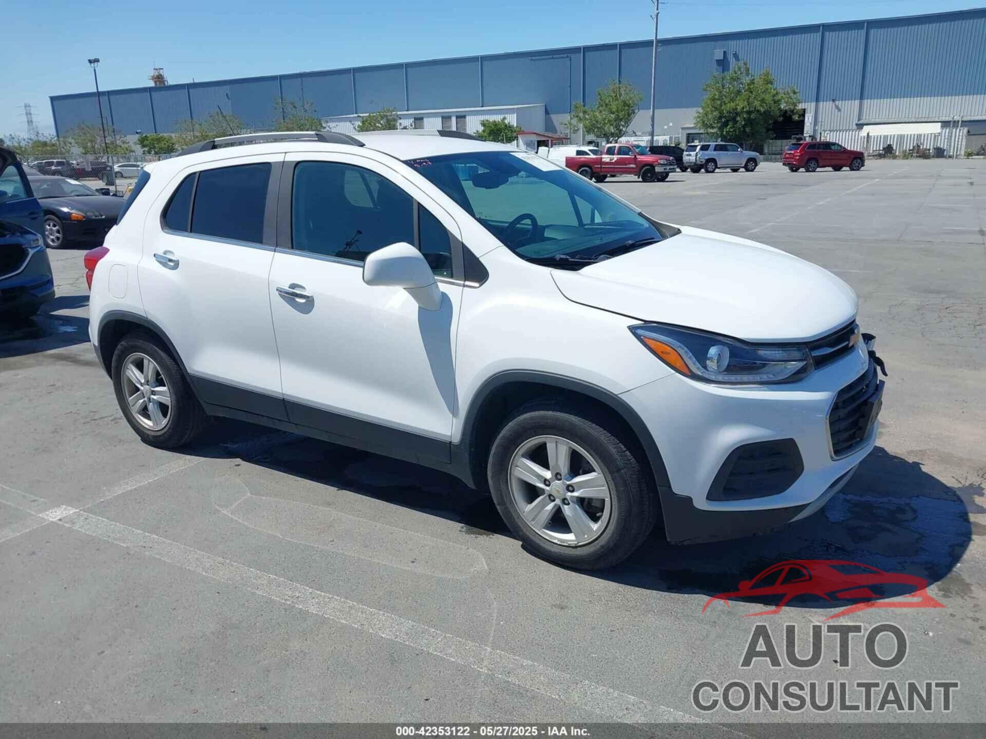 CHEVROLET TRAX 2019 - KL7CJLSB3KB963960