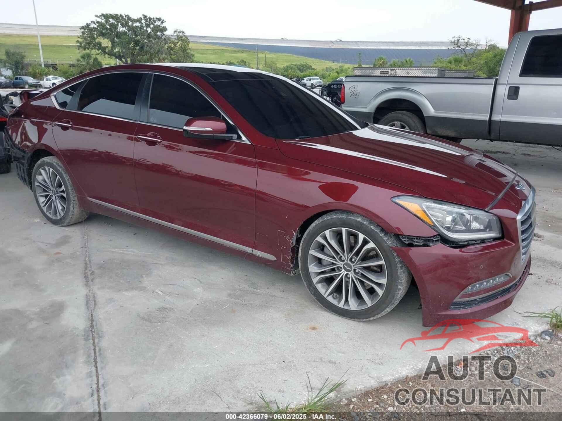 HYUNDAI GENESIS 2016 - KMHGN4JE6GU109014