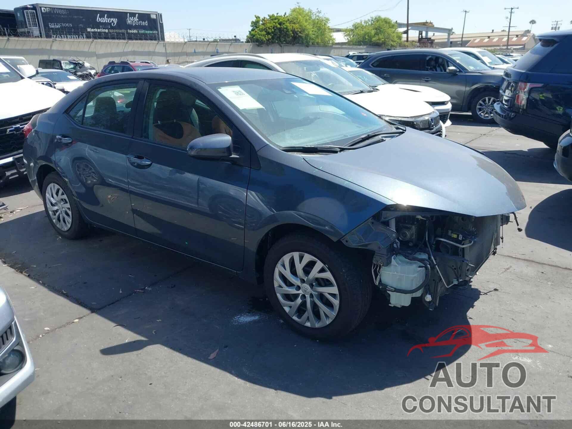 TOYOTA COROLLA 2019 - 2T1BURHE0KC161720