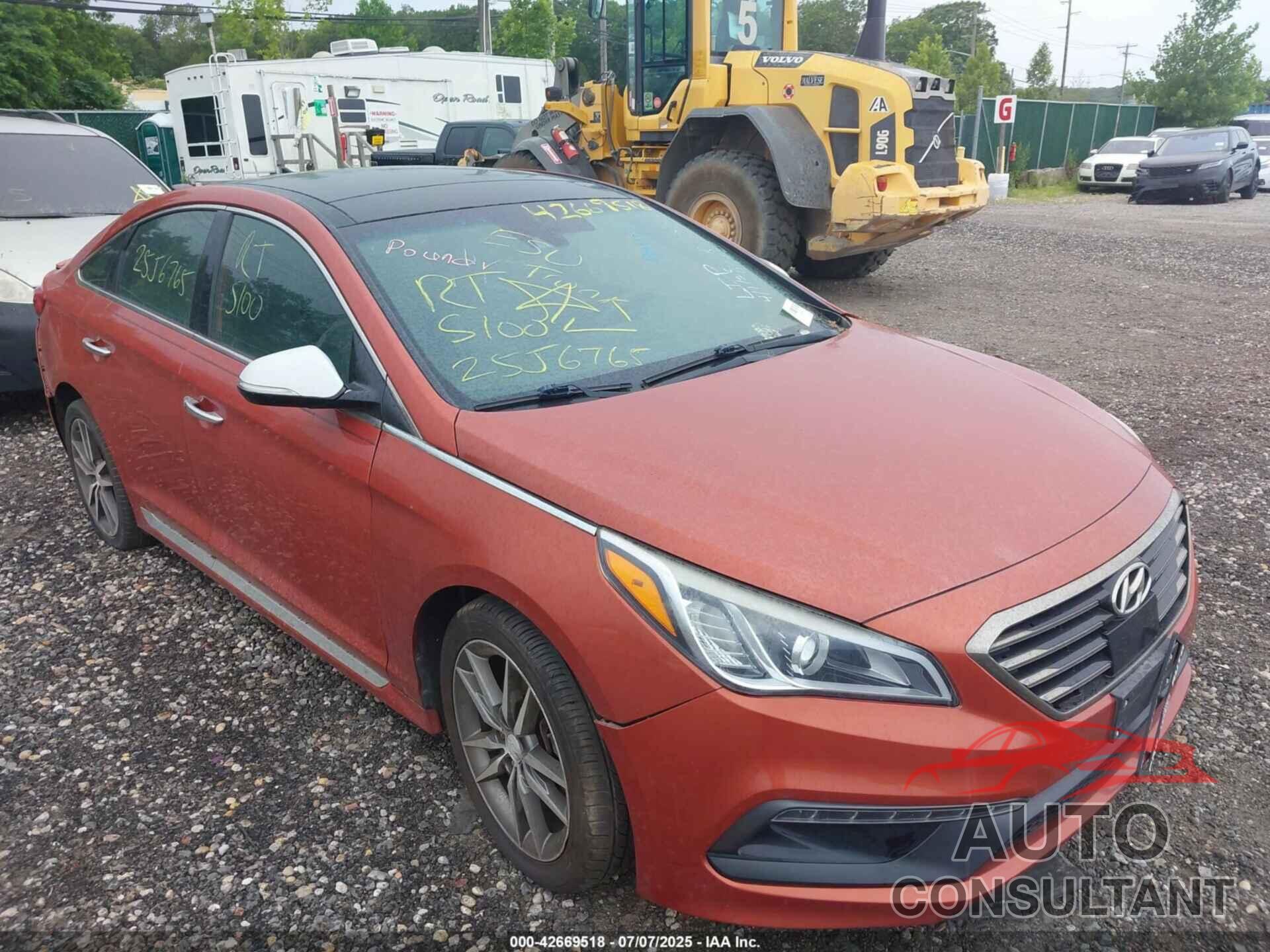 HYUNDAI SONATA 2015 - 5NPE34AB4FH046432