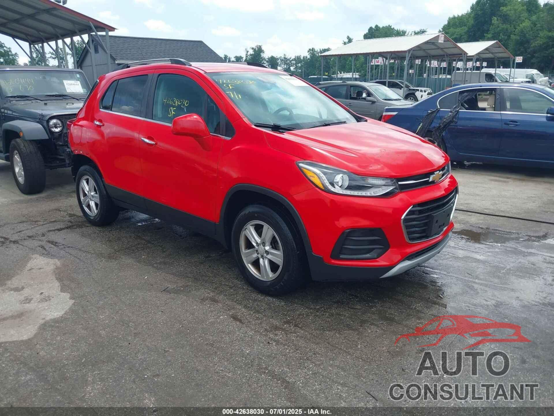 CHEVROLET TRAX 2018 - 3GNCJPSB9JL255064