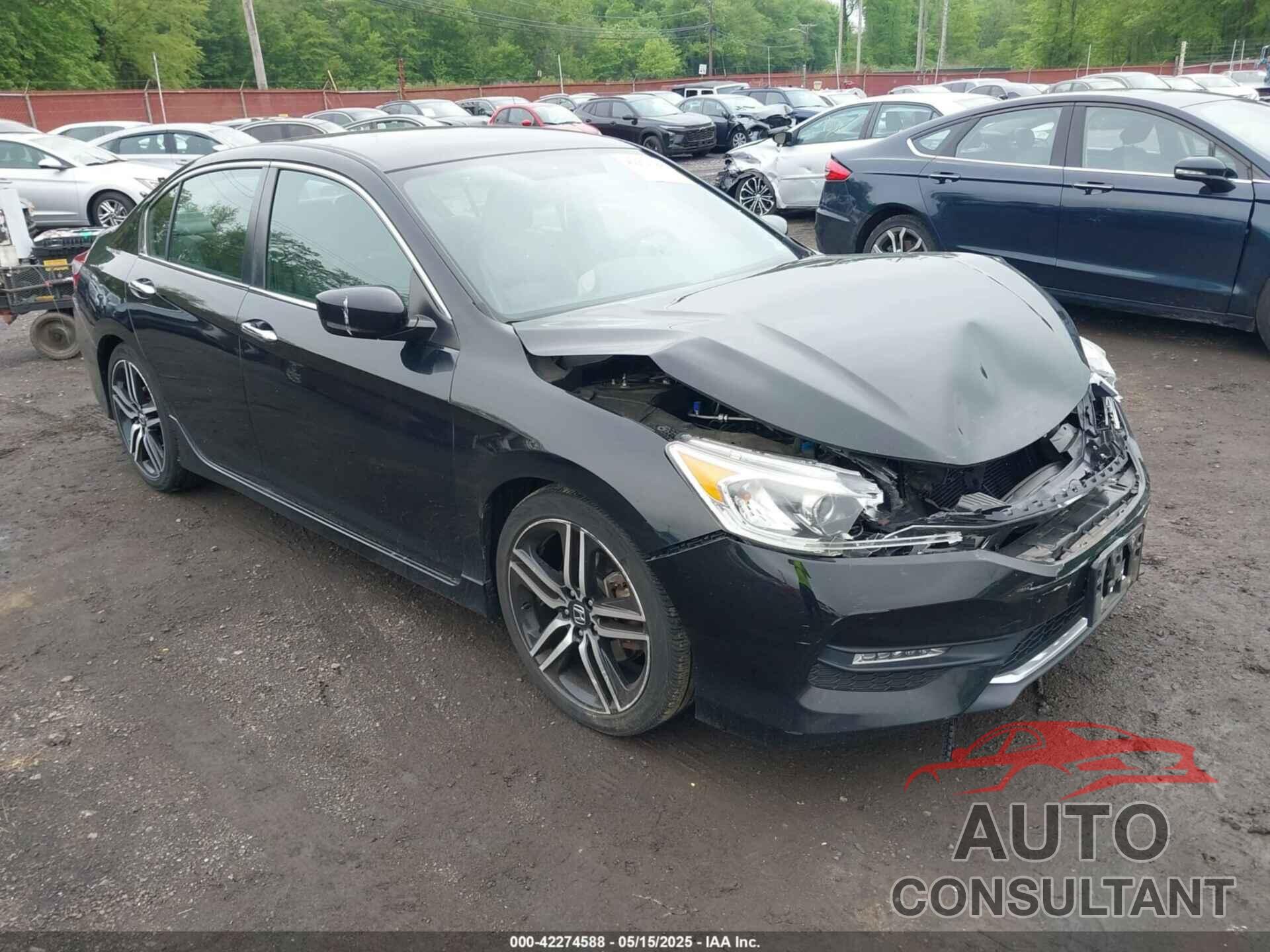 HONDA ACCORD 2017 - 1HGCR2F18HA162190