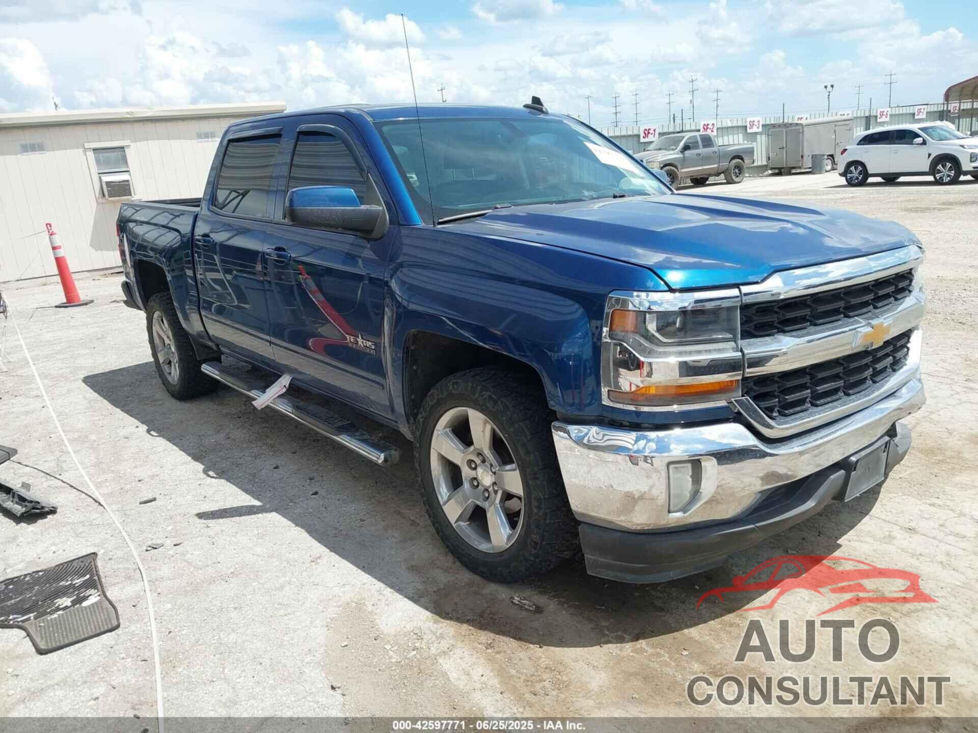 CHEVROLET SILVERADO 1500 2017 - 3GCPCREC0HG311853