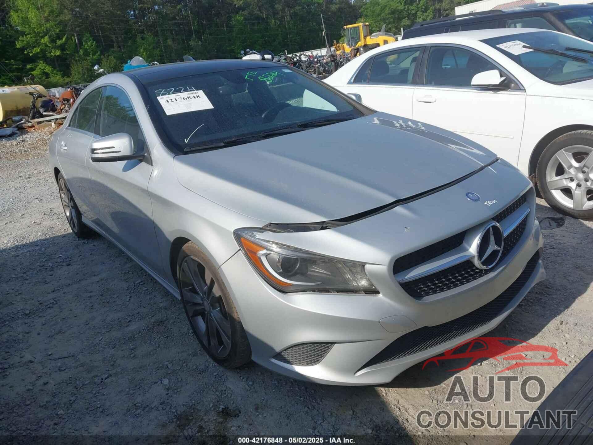 MERCEDES-BENZ CLA 250 2014 - WDDSJ4EB2EN038224