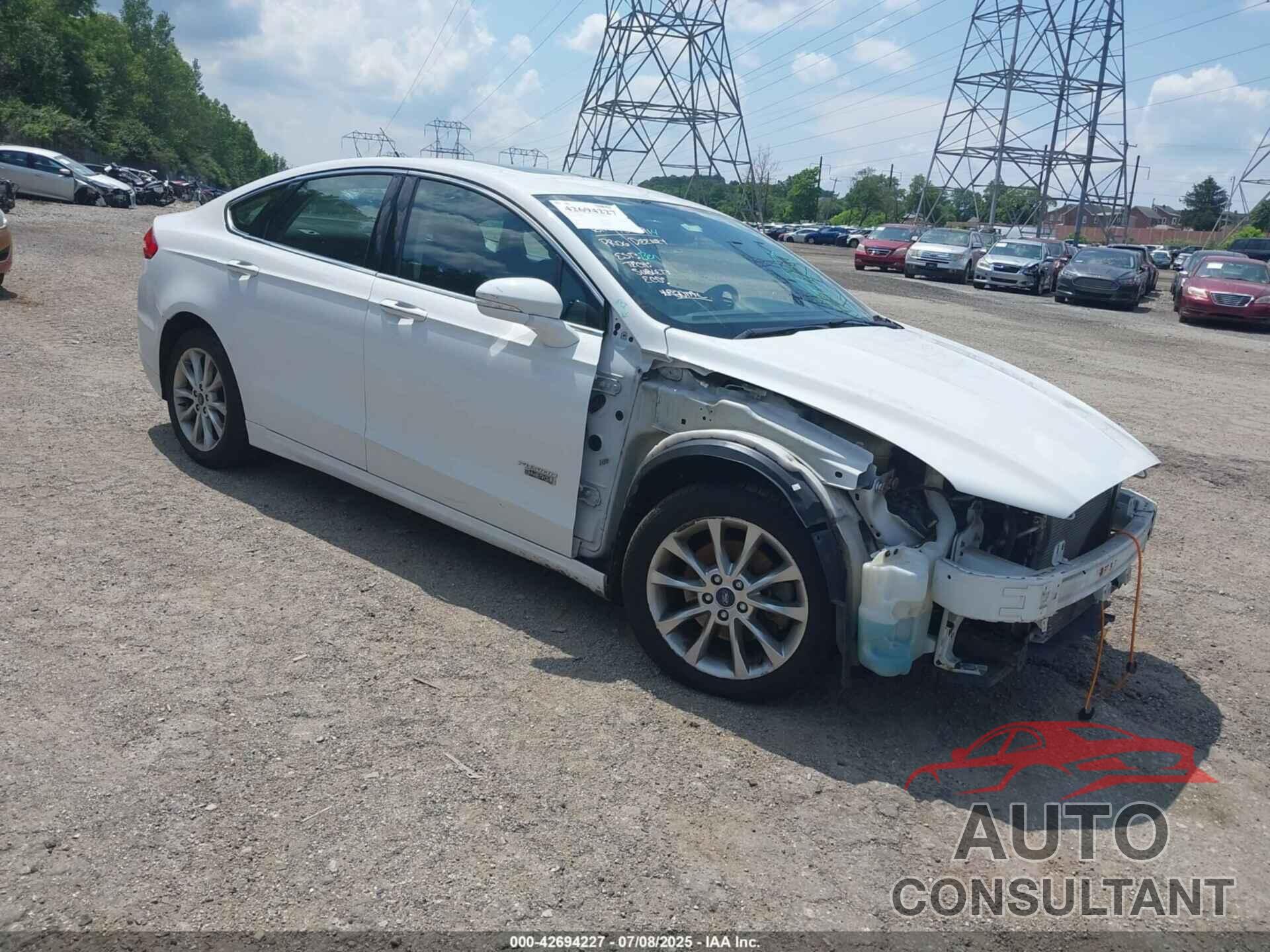 FORD FUSION ENERGI 2017 - 3FA6P0PU2HR136355