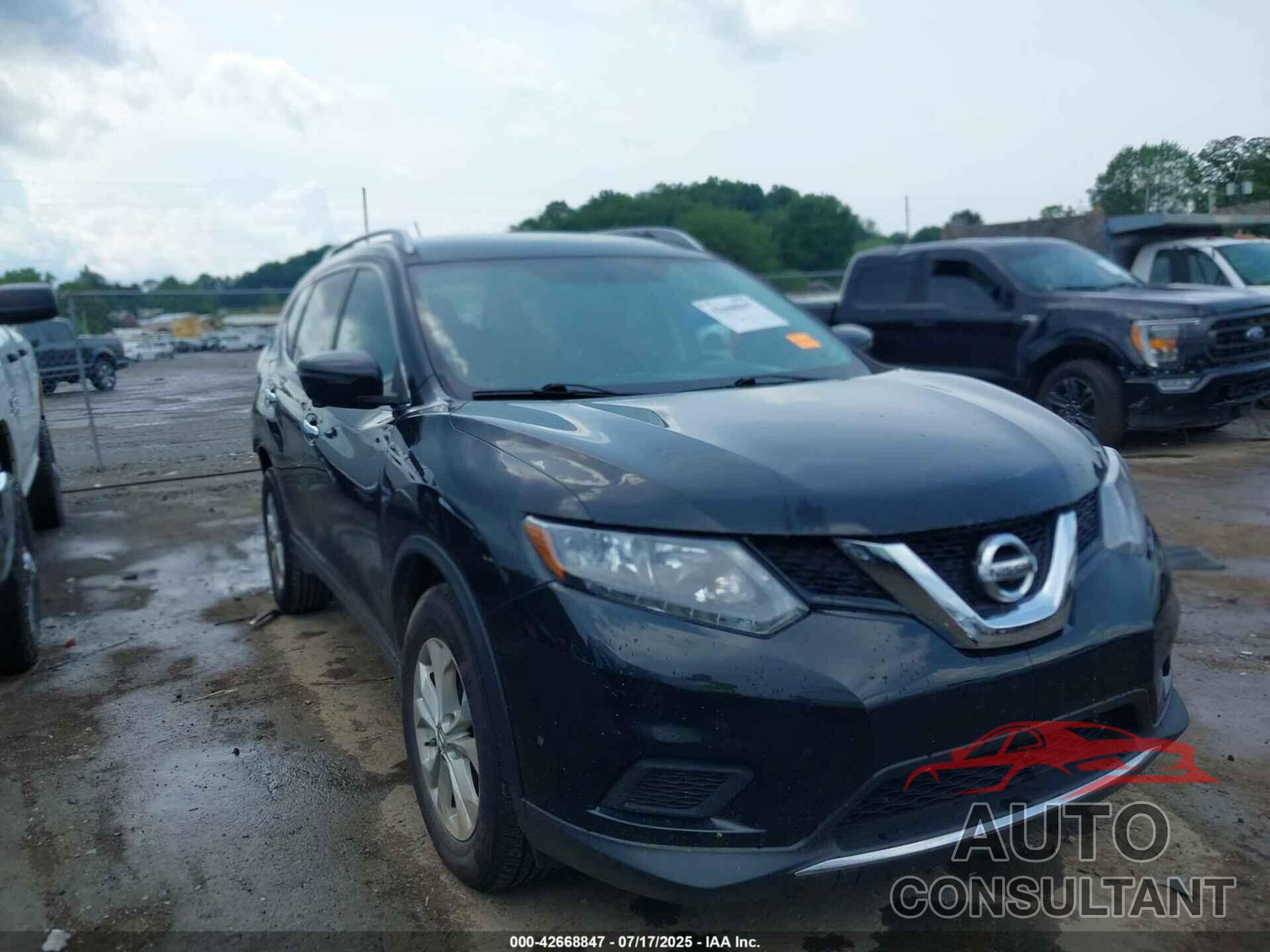 NISSAN ROGUE 2016 - KNMAT2MV3GP600123