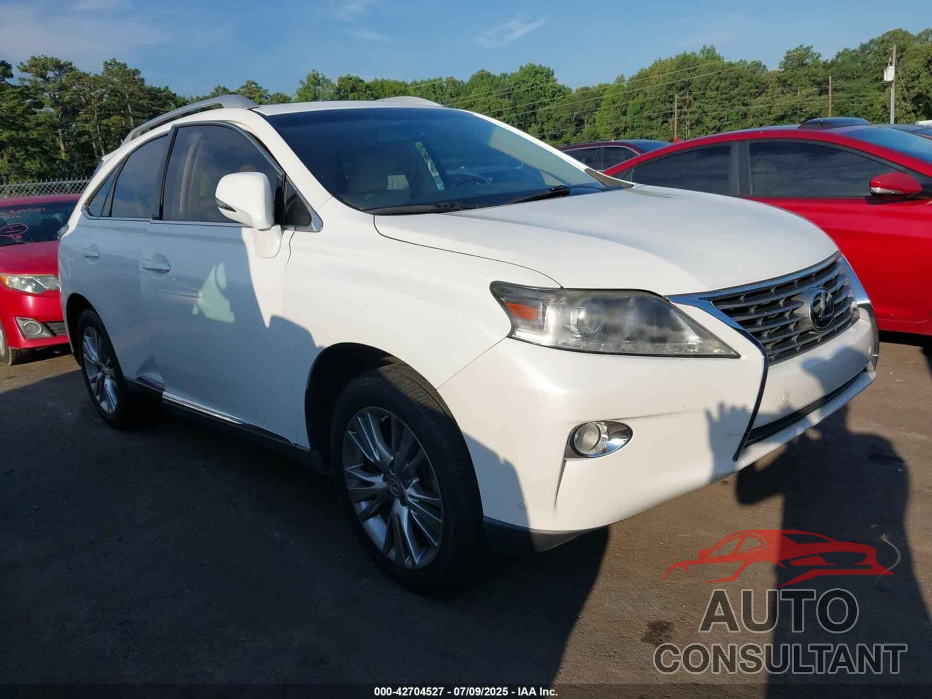 LEXUS RX 350 2013 - 2T2ZK1BA1DC131281