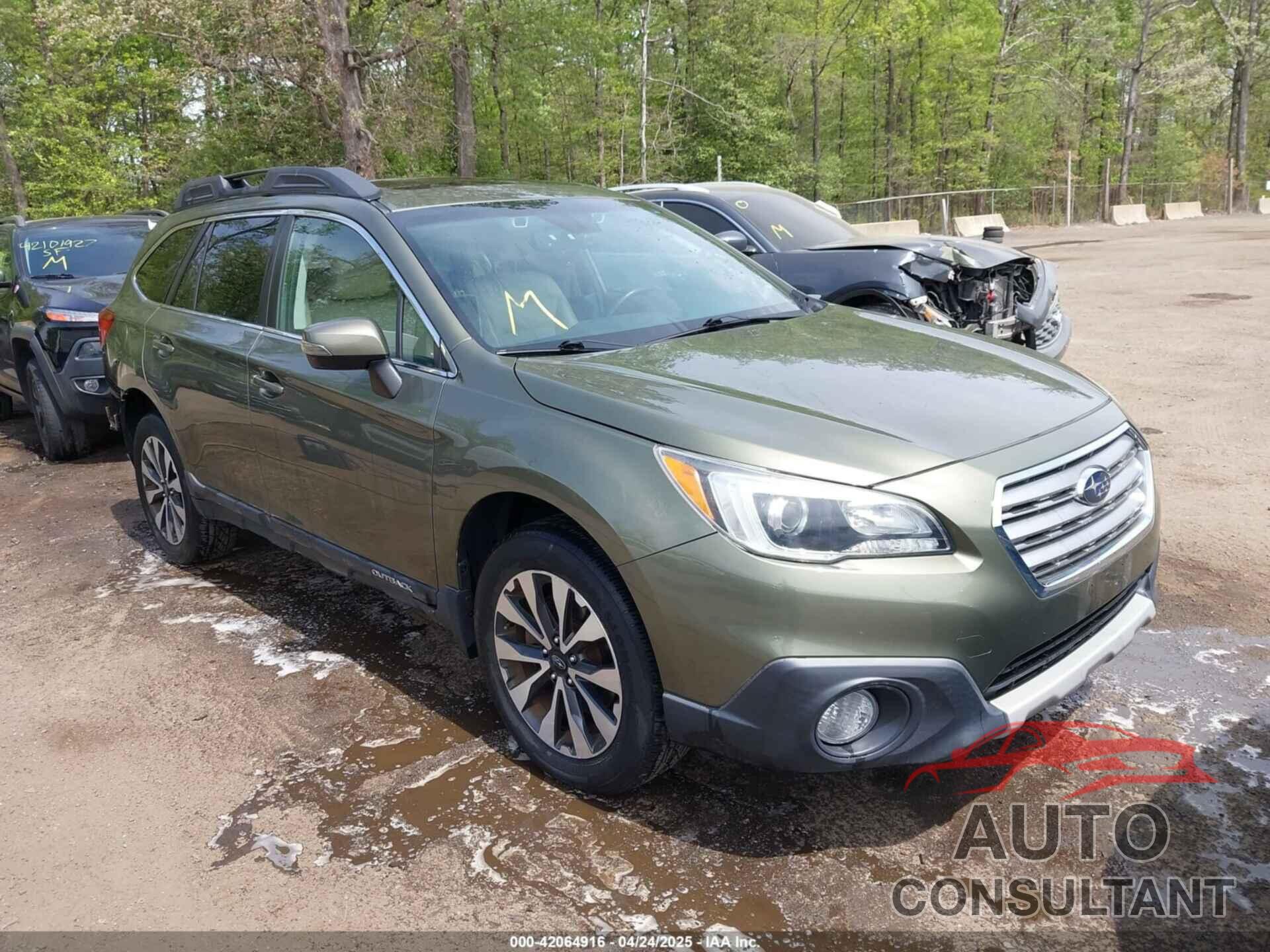 SUBARU OUTBACK 2017 - 4S4BSANCXH3315714