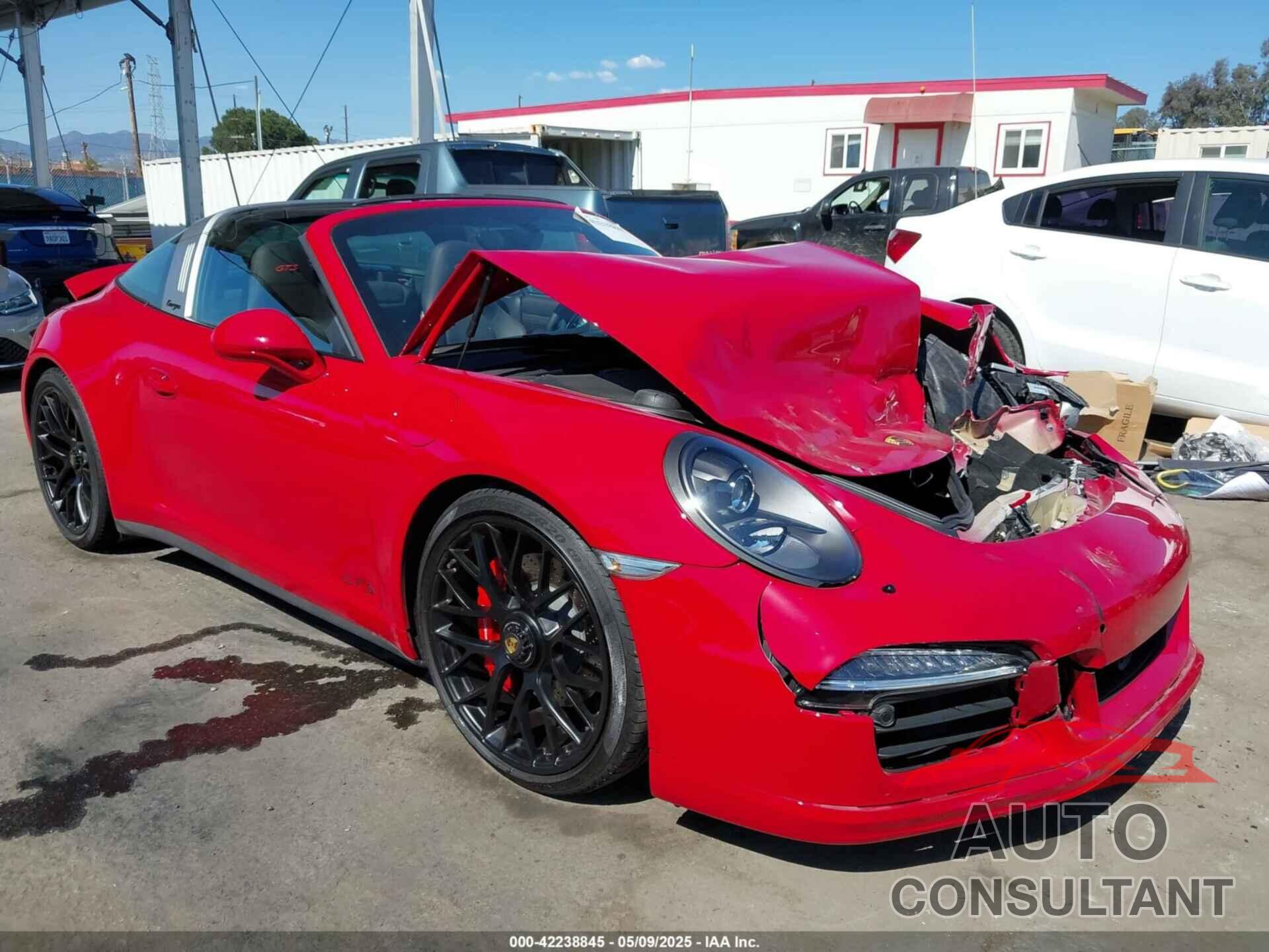 PORSCHE 911 2016 - WP0BB2A99GS136573