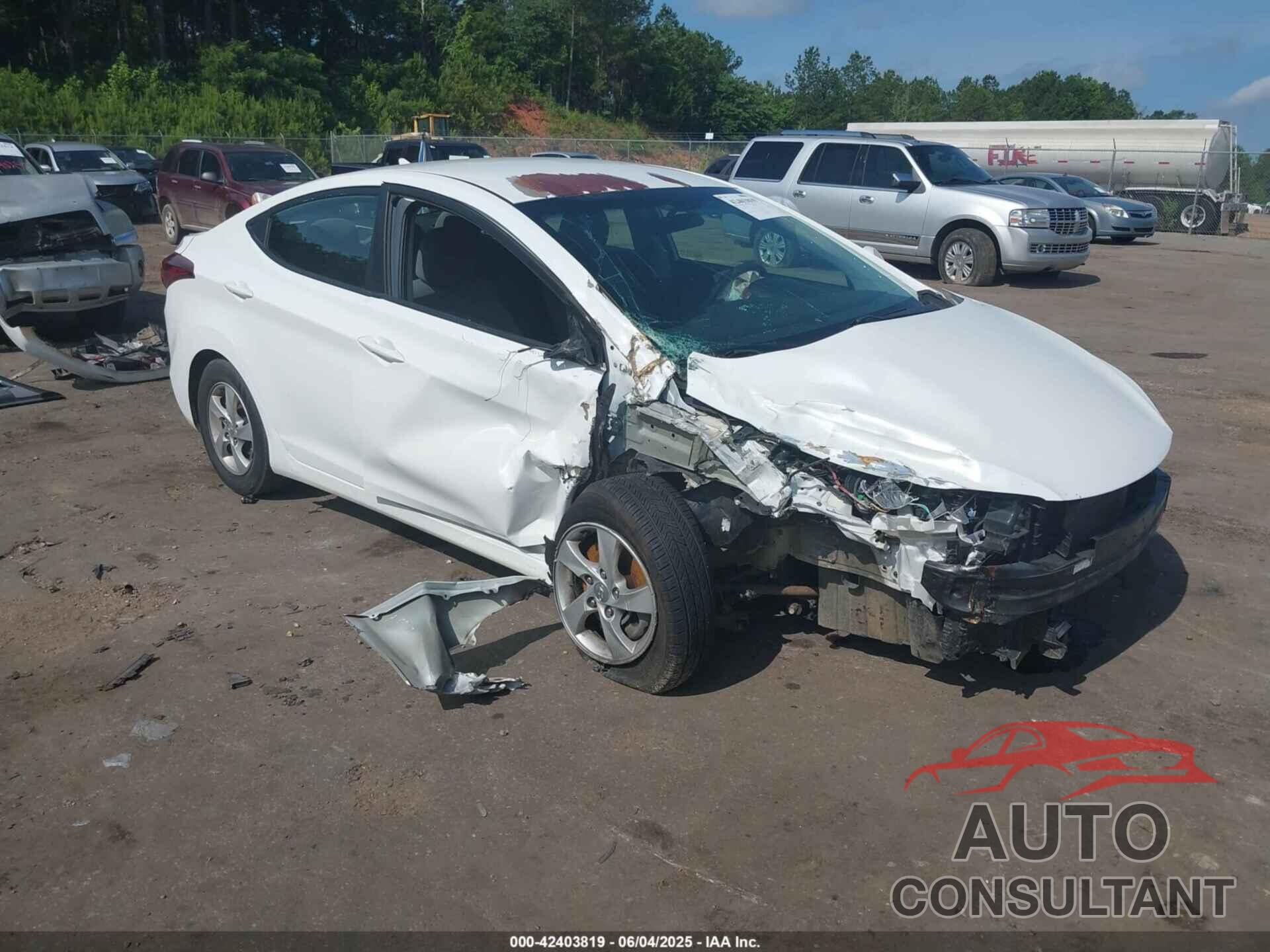 HYUNDAI ELANTRA 2014 - 5NPDH4AE5EH525528