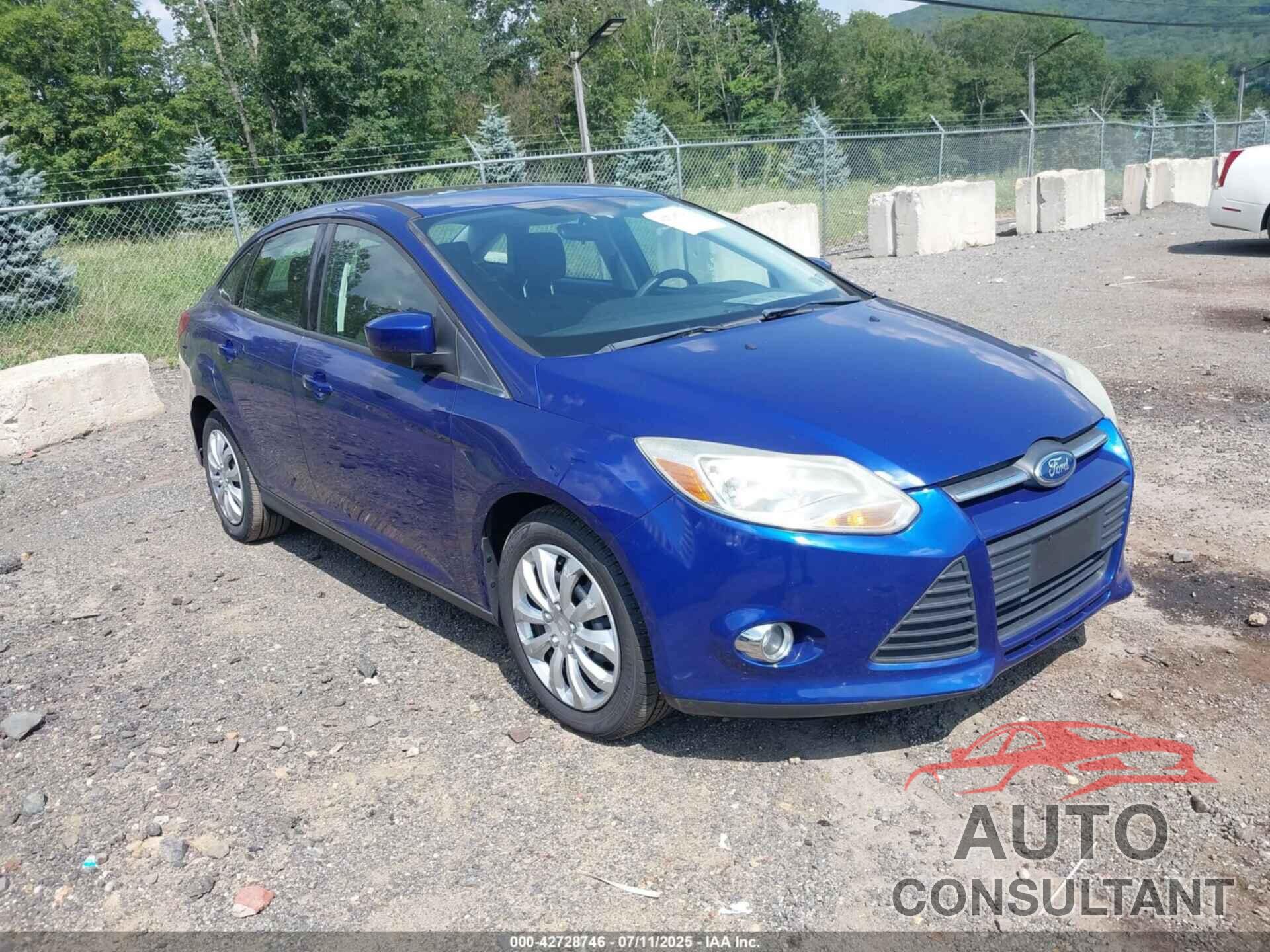FORD FOCUS 2012 - 1FAHP3F25CL229050