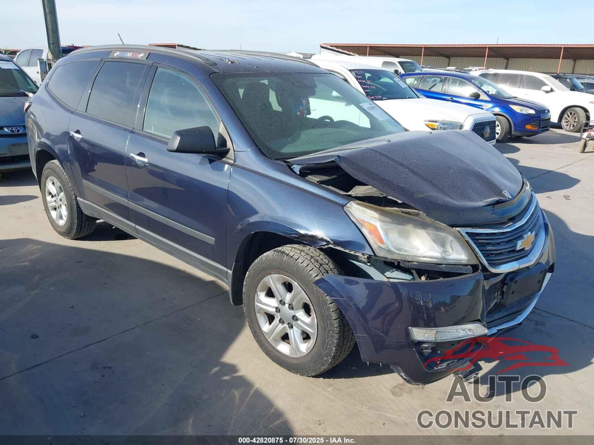 CHEVROLET TRAVERSE 2015 - 1GNKVFKD0FJ216096