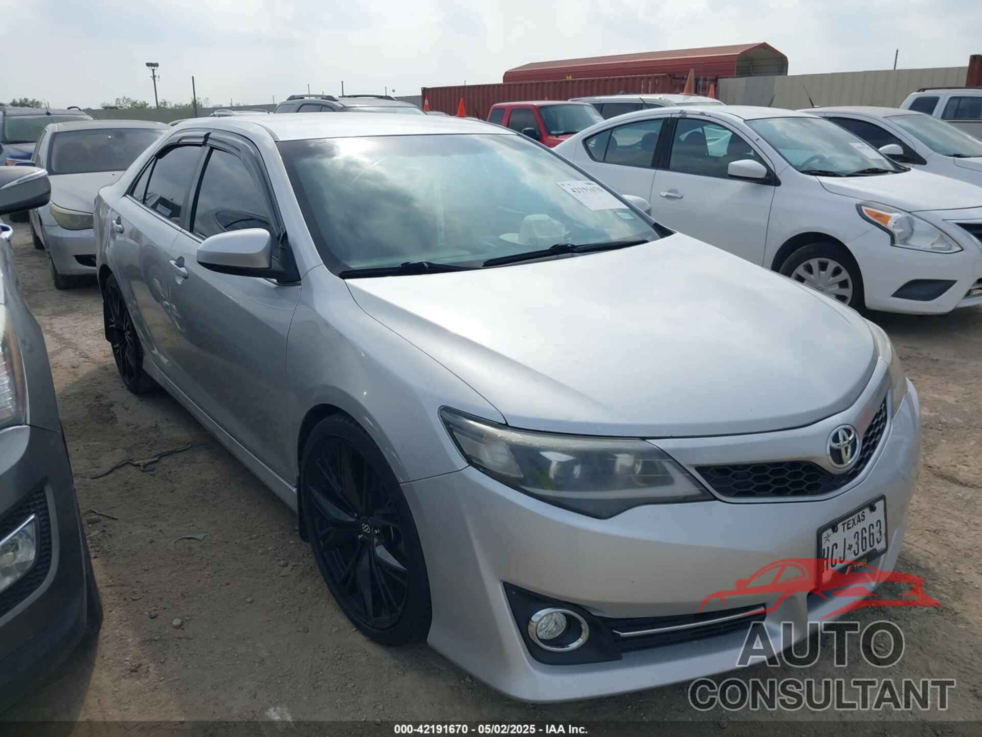 TOYOTA CAMRY 2014 - 4T1BF1FK1EU354921