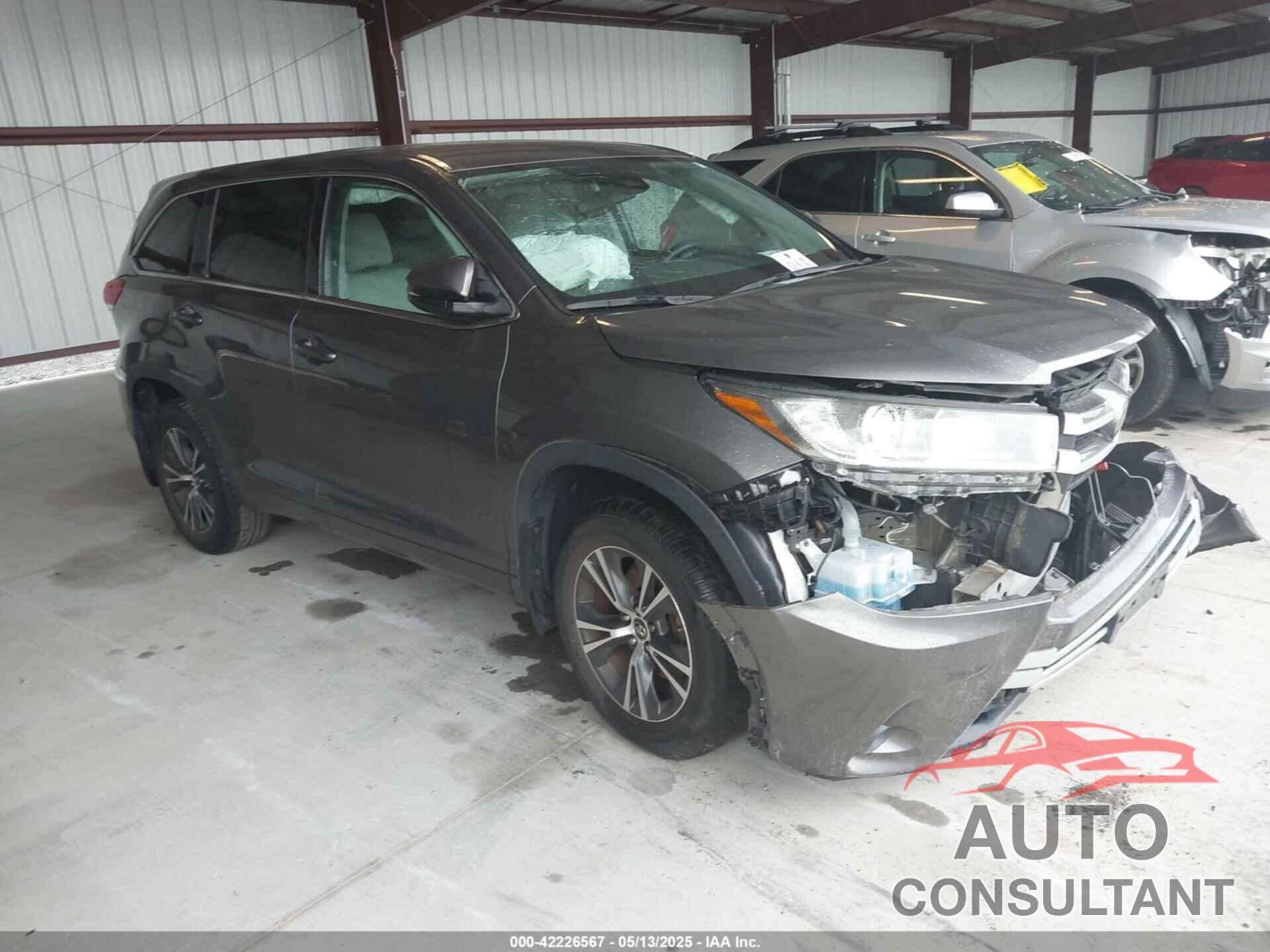 TOYOTA HIGHLANDER 2017 - 5TDBZRFH6HS386710