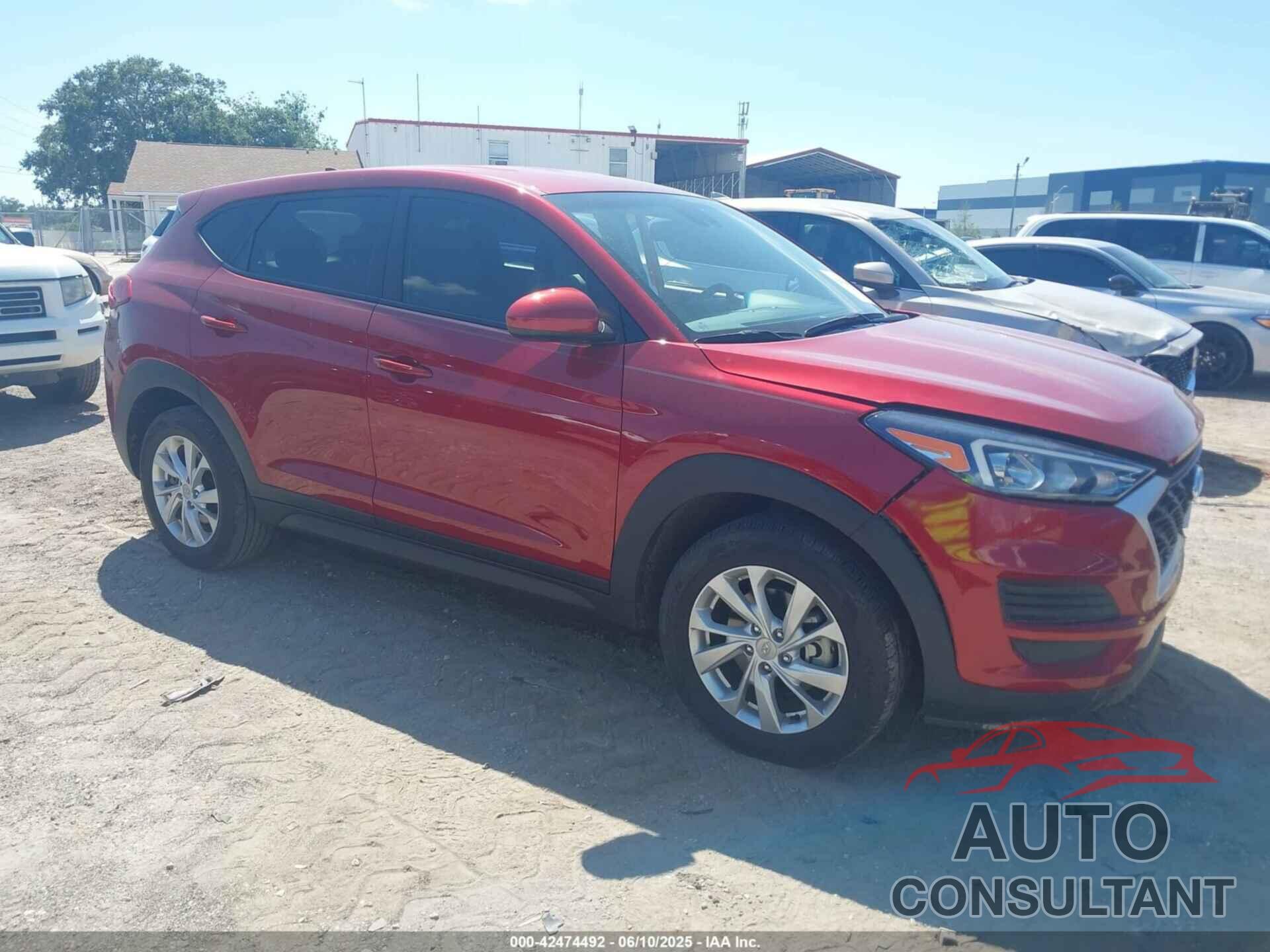 HYUNDAI TUCSON 2021 - KM8J23A48MU331825