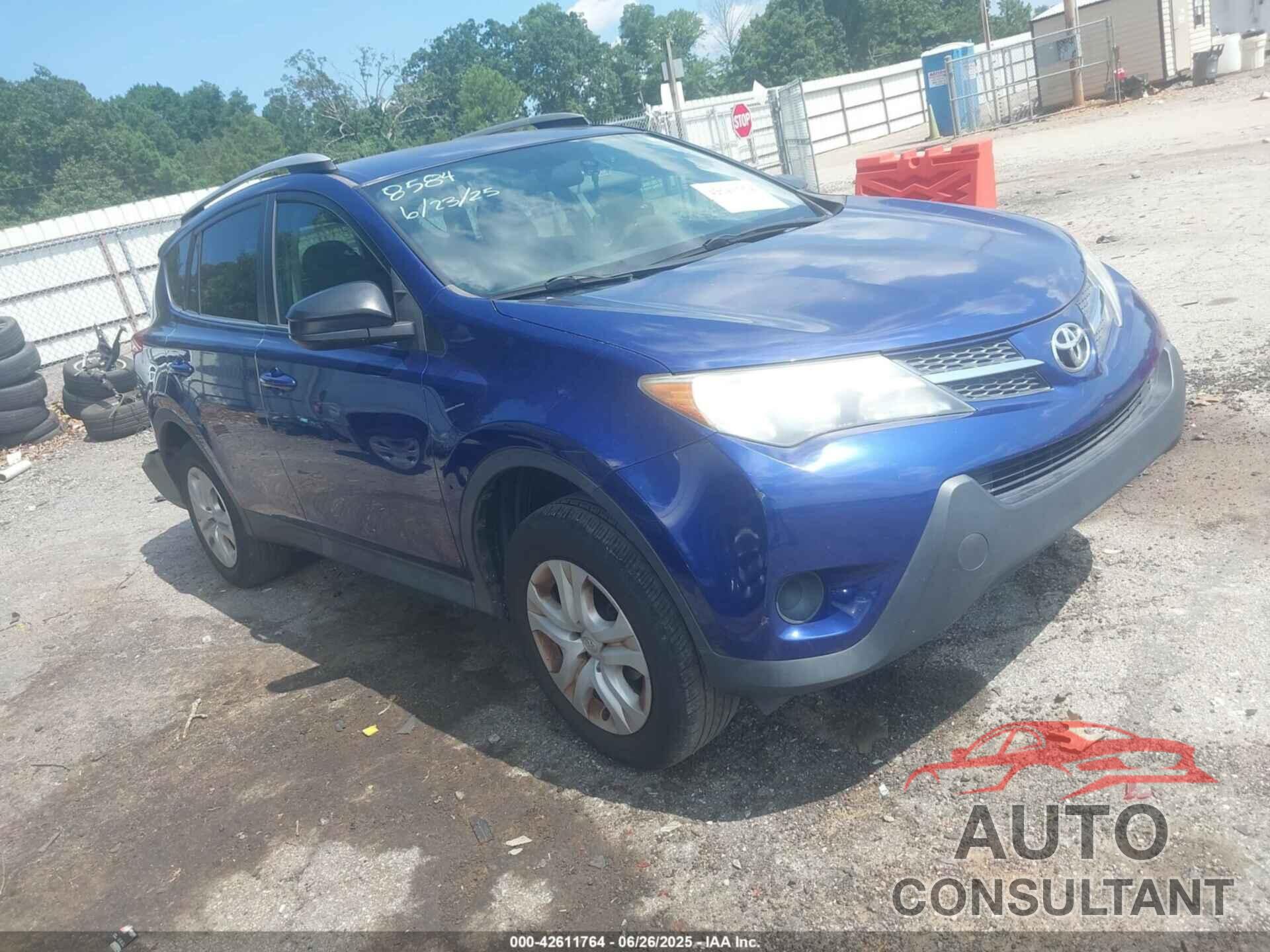 TOYOTA RAV4 2015 - 2T3ZFREV1FW208584