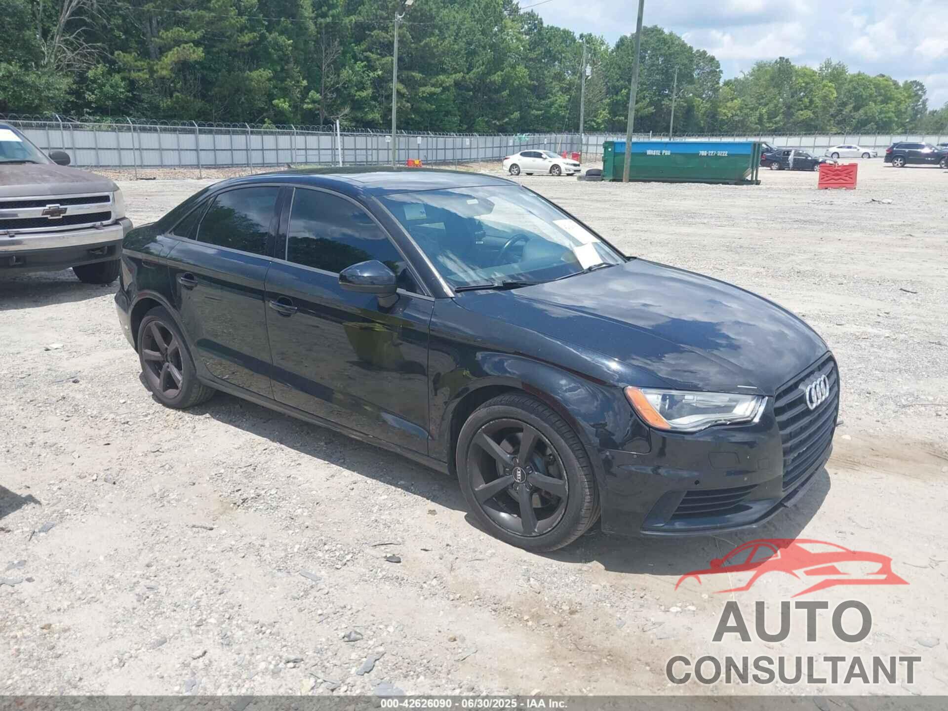 AUDI A3 2016 - WAUA7GFF9G1118022