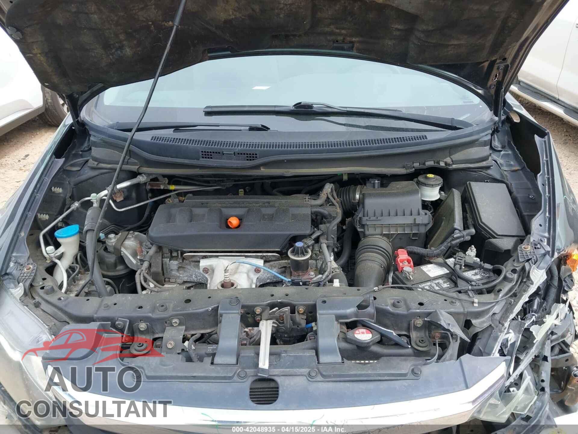 HONDA CIVIC 2012 - 2HGFB2F56CH328169