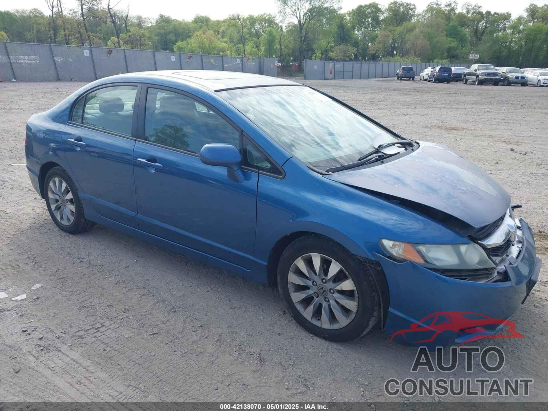 HONDA CIVIC 2010 - 2HGFA1F86AH508627
