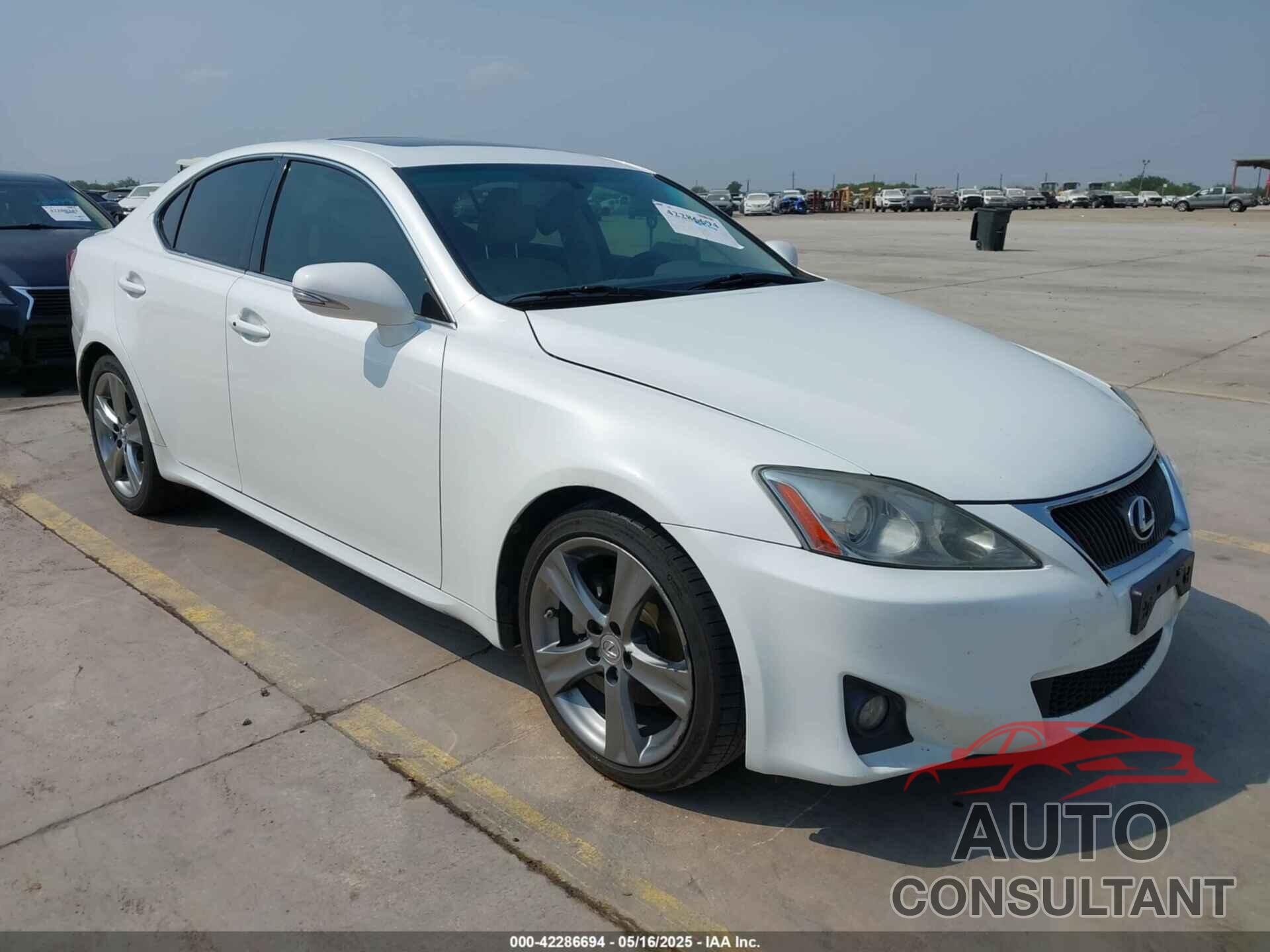 LEXUS IS 250 2011 - JTHBF5C27B5155666