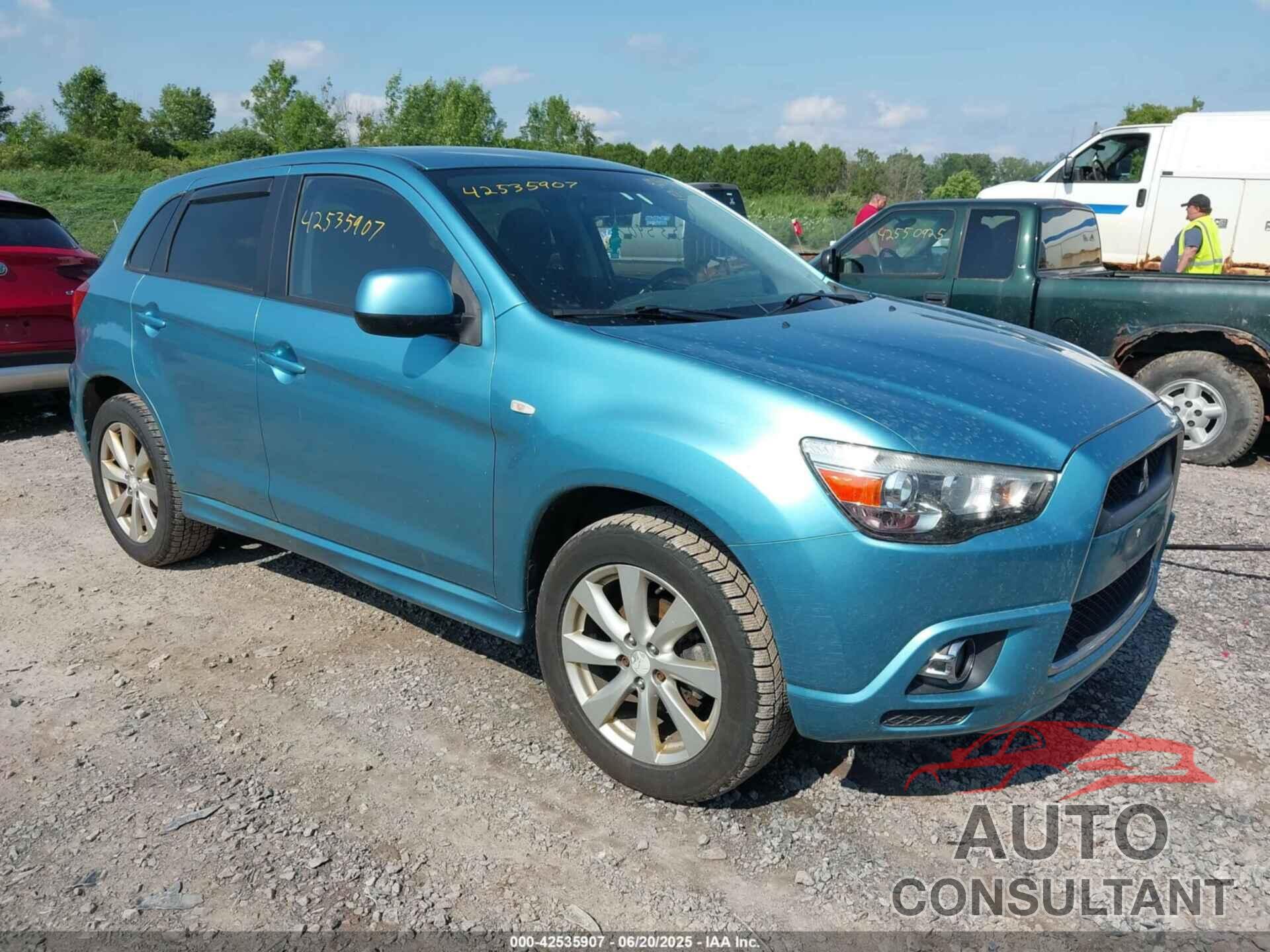 MITSUBISHI OUTLANDER SPORT 2012 - JA4AR4AUXCZ008569