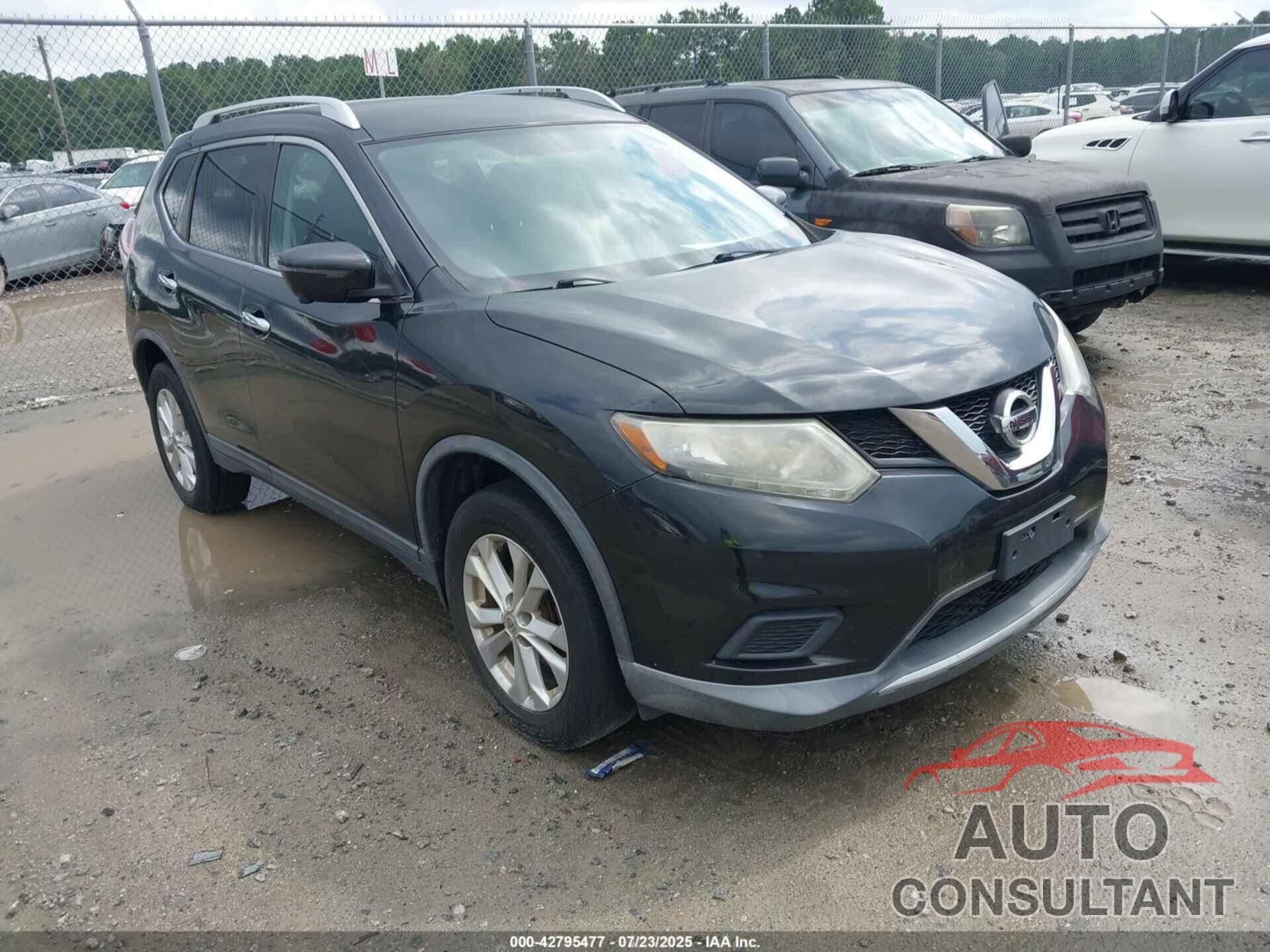 NISSAN ROGUE 2016 - KNMAT2MV9GP675022