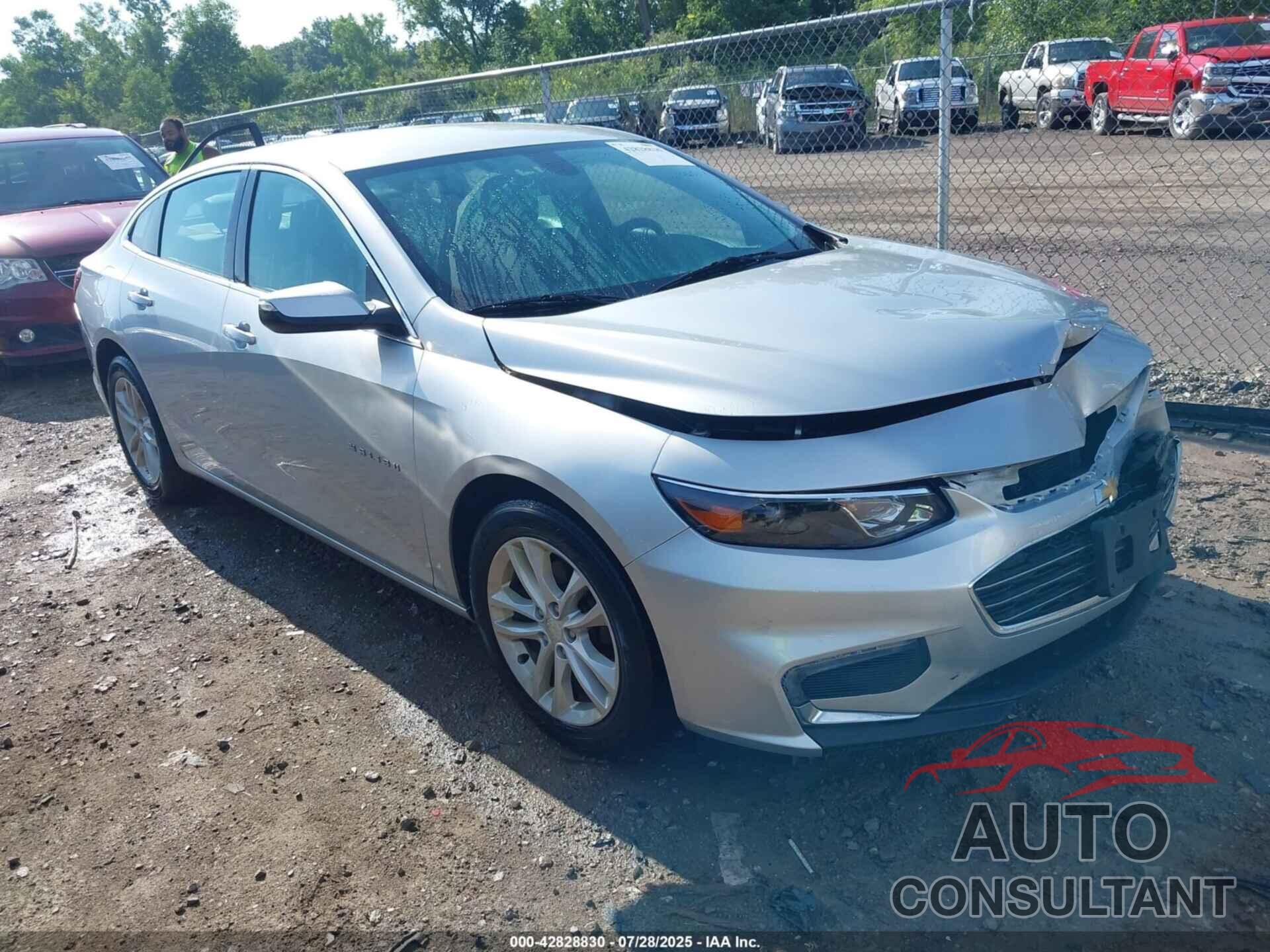 CHEVROLET MALIBU 2016 - 1G1ZE5ST0GF268270