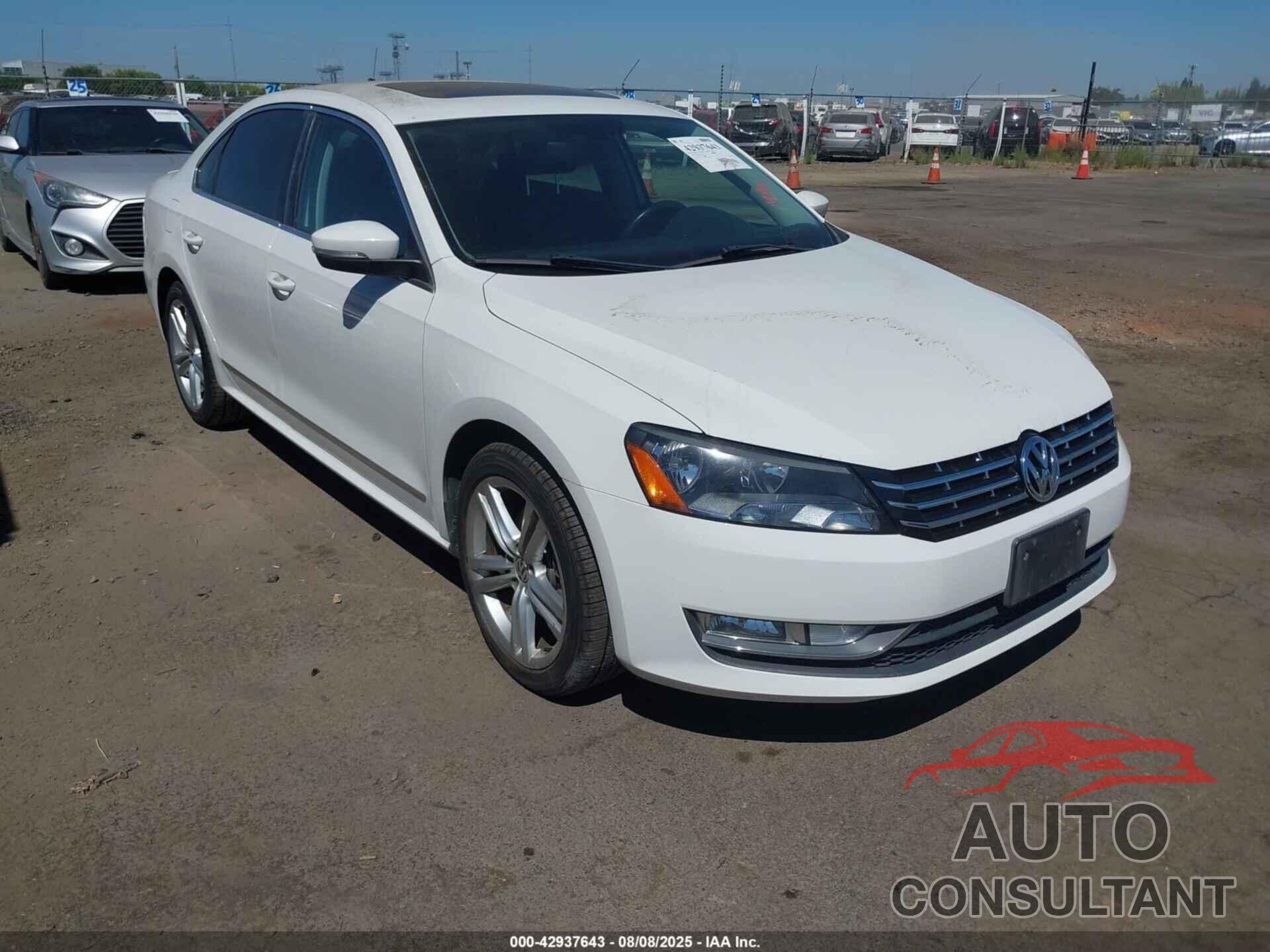 VOLKSWAGEN PASSAT 2014 - 1VWBN7A36EC073789