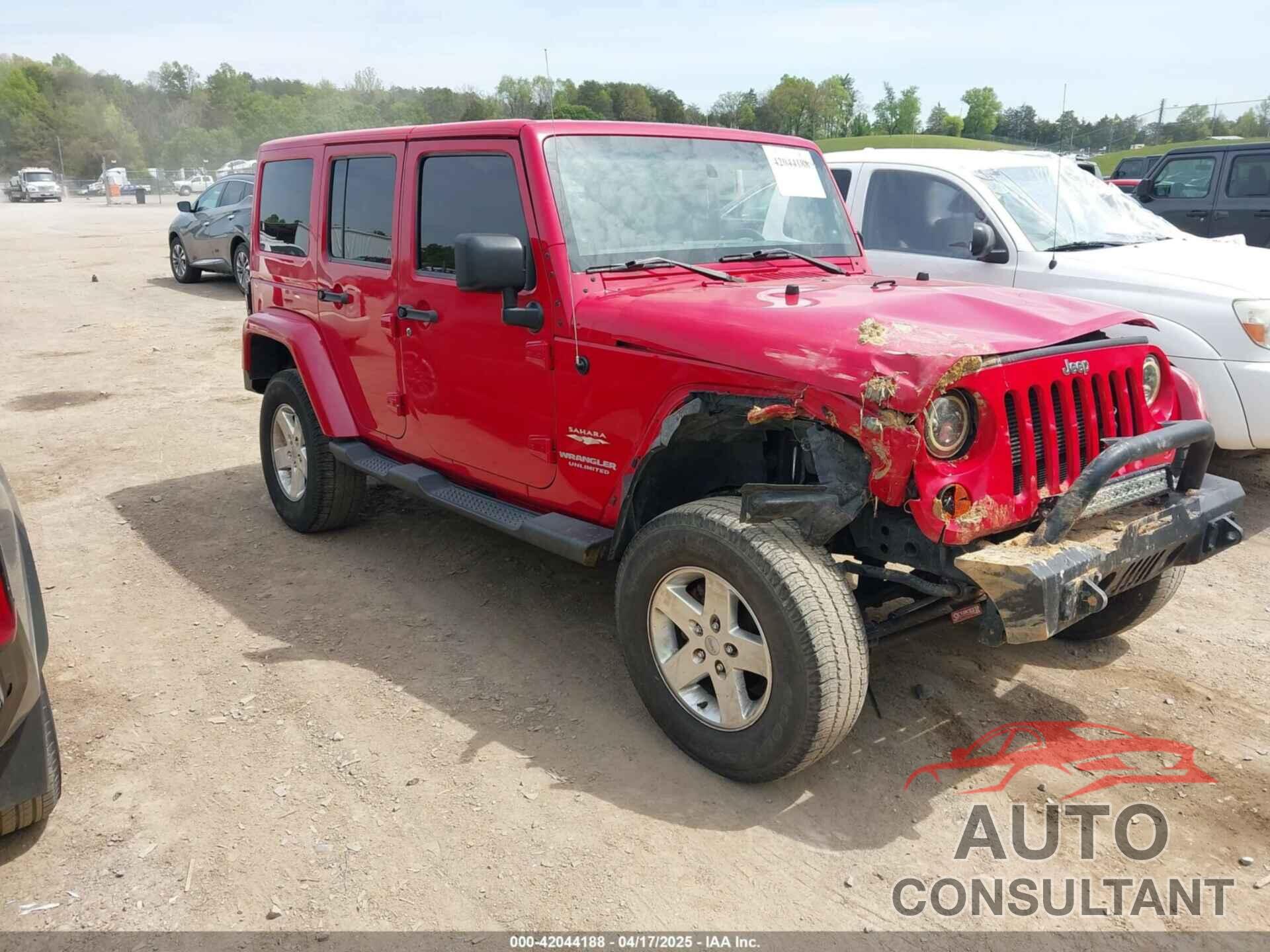 JEEP WRANGLER UNLIMITED 2012 - 1C4BJWEGXCL120406