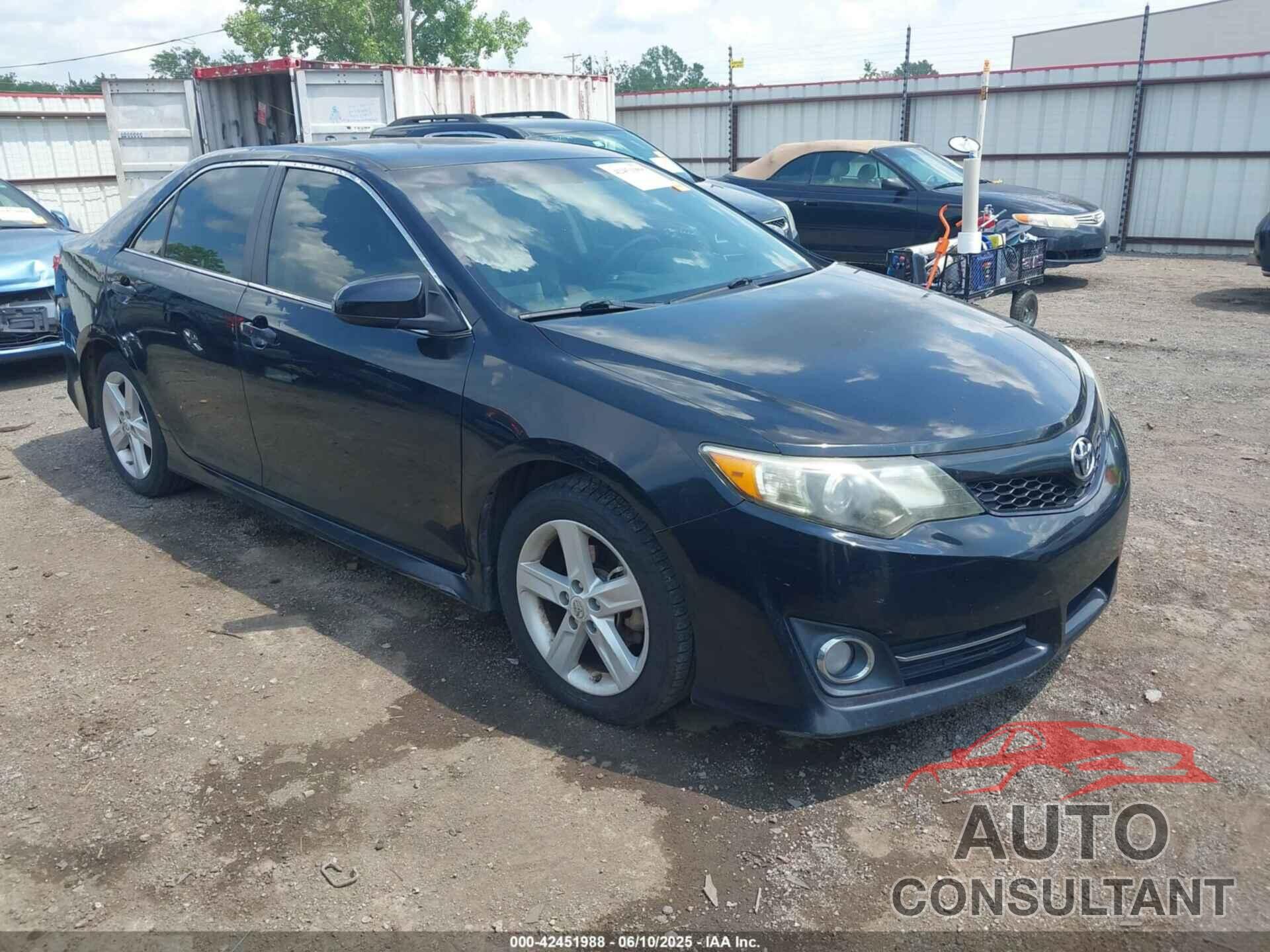 TOYOTA CAMRY 2012 - 4T1BF1FK1CU190292