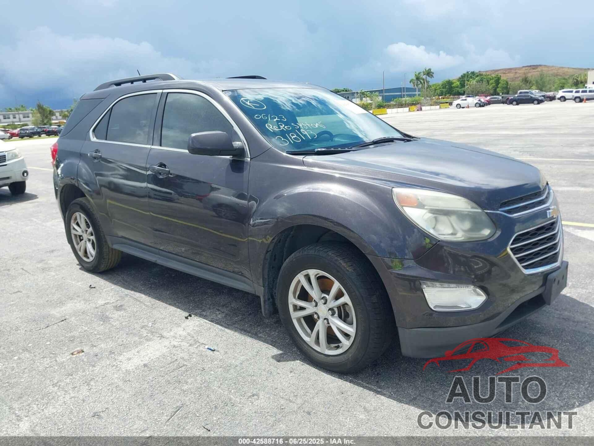 CHEVROLET EQUINOX 2016 - 2GNFLFE33G6318193