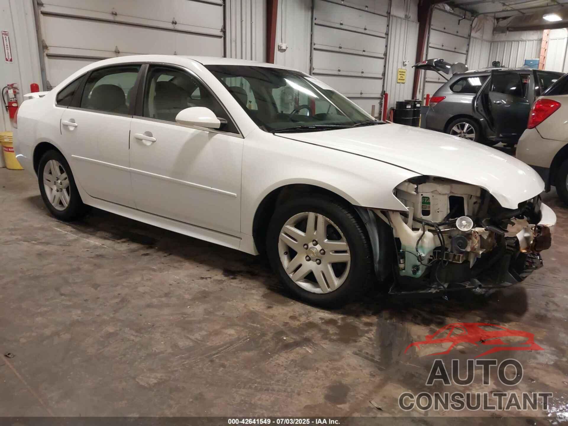 CHEVROLET IMPALA 2011 - 2G1WG5EK7B1222869