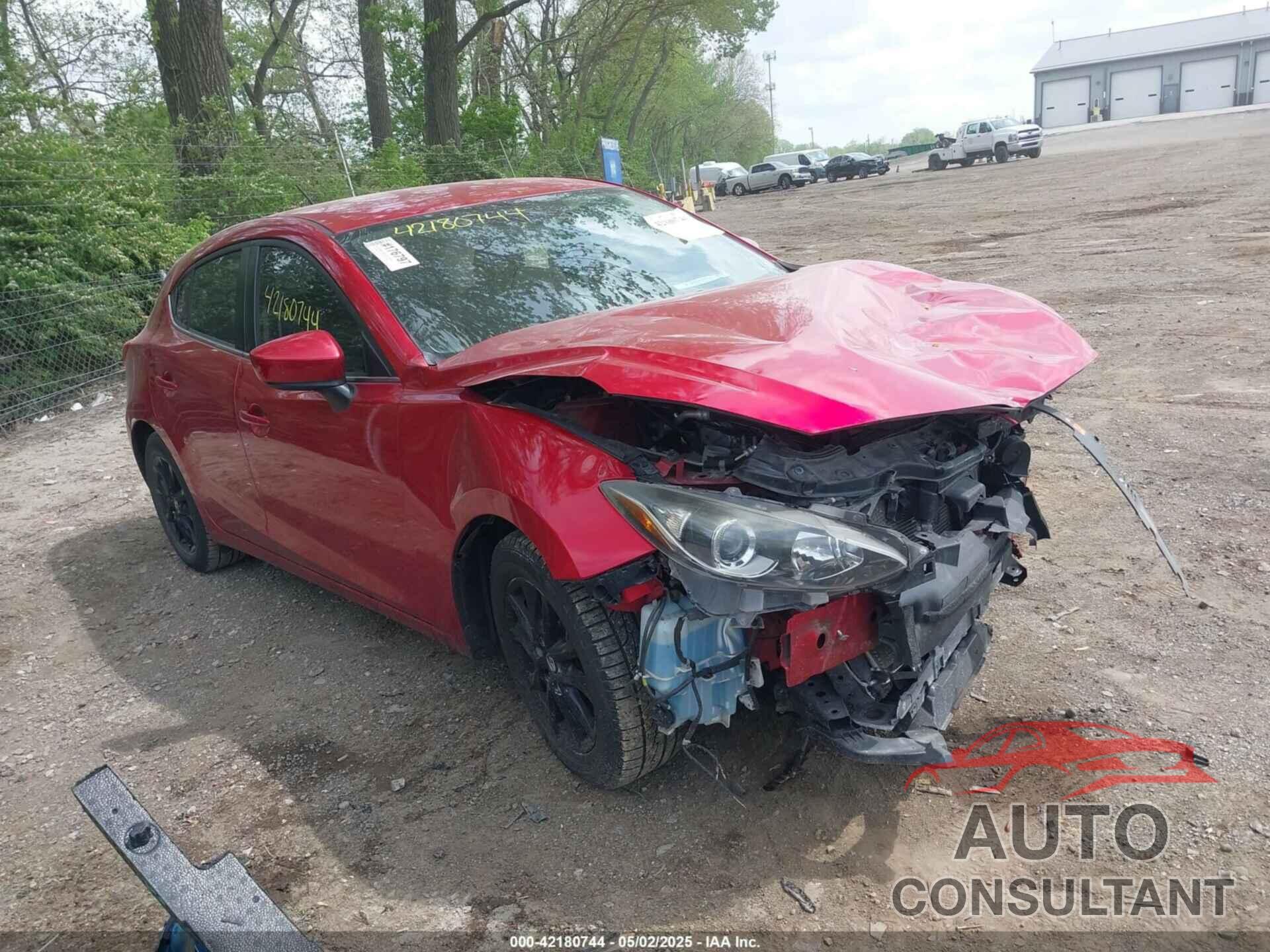 MAZDA MAZDA3 2016 - JM1BM1K79G1355170