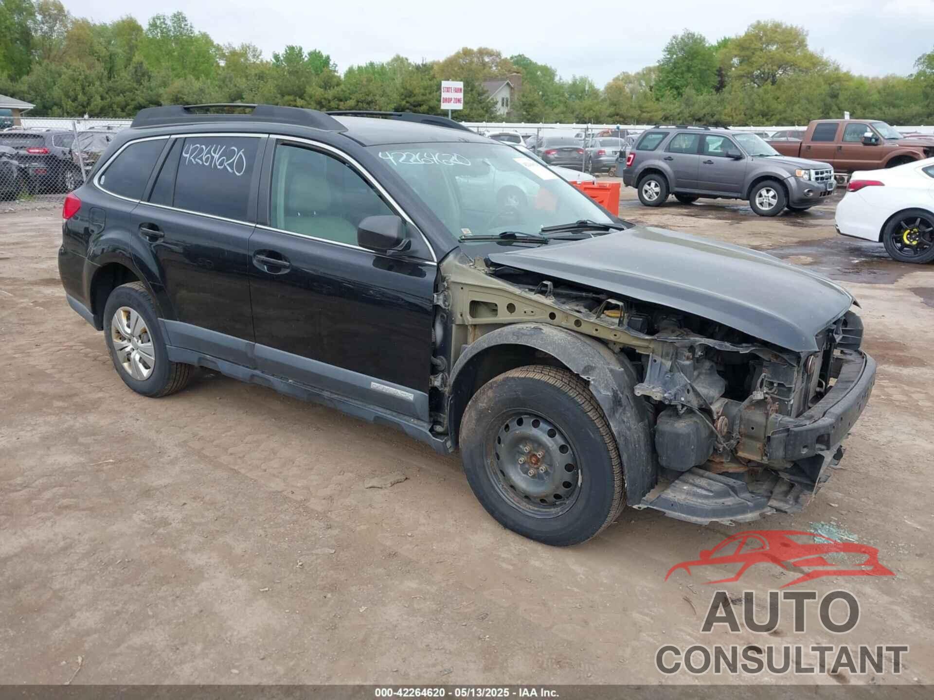 SUBARU OUTBACK 2011 - 4S4BRBACXB1420540