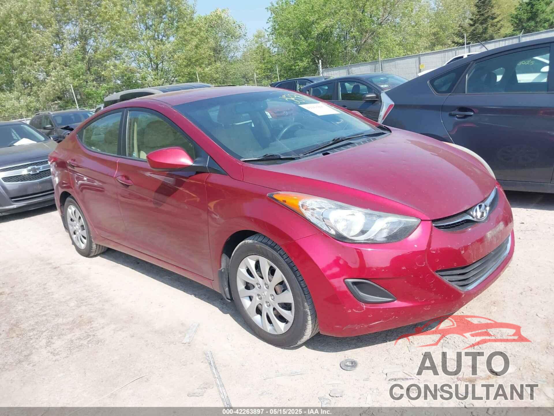 HYUNDAI ELANTRA 2013 - 5NPDH4AE5DH202756