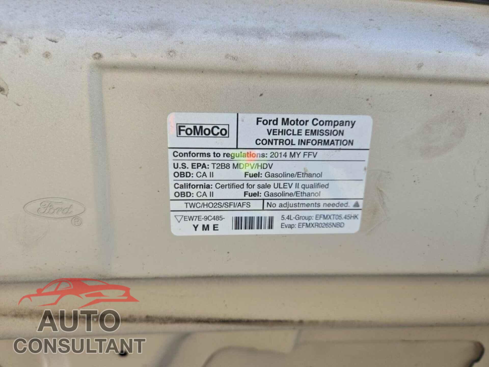 FORD ECONOLINE 2014 - 1FBSS3BL0EDB20719