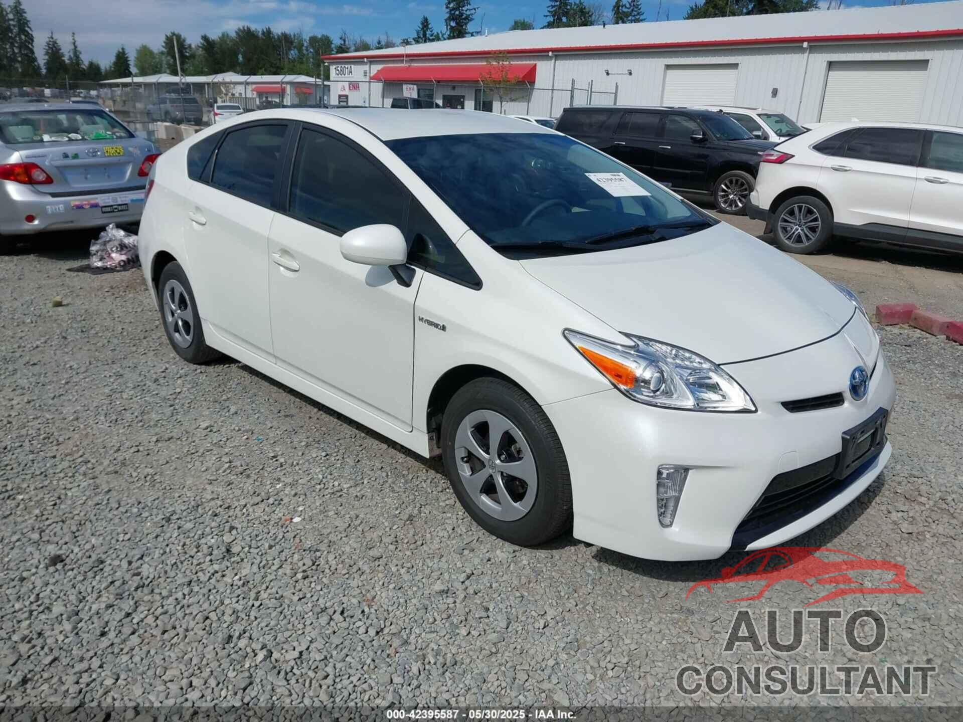 TOYOTA PRIUS 2014 - JTDKN3DU7E1816164