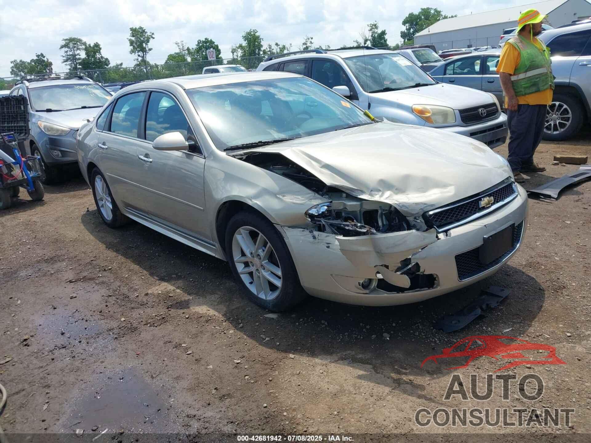 CHEVROLET IMPALA 2012 - 2G1WC5E38C1217413