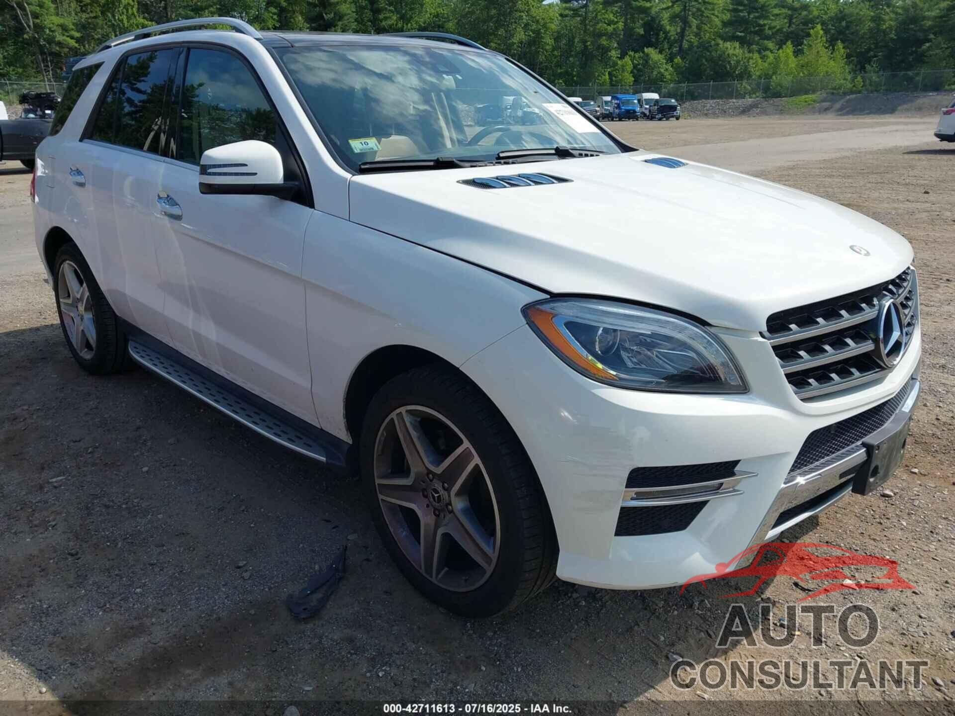 MERCEDES-BENZ ML 400 2015 - 4JGDA5GB2FA501604