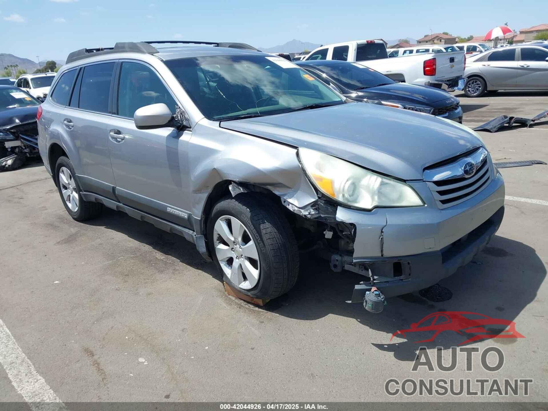 SUBARU OUTBACK 2010 - 4S4BRBFC7A3325526