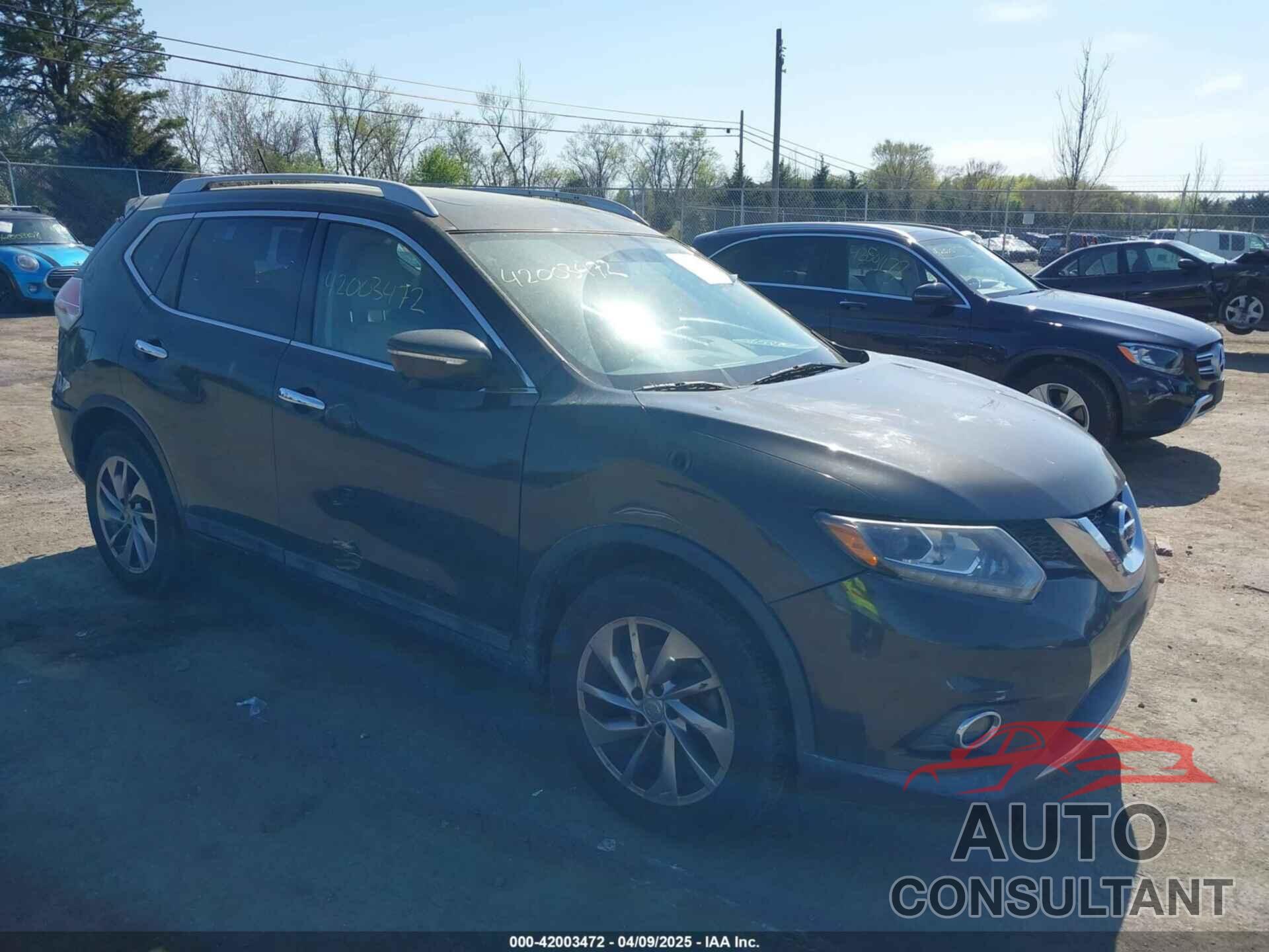 NISSAN ROGUE 2015 - 5N1AT2MVXFC791606