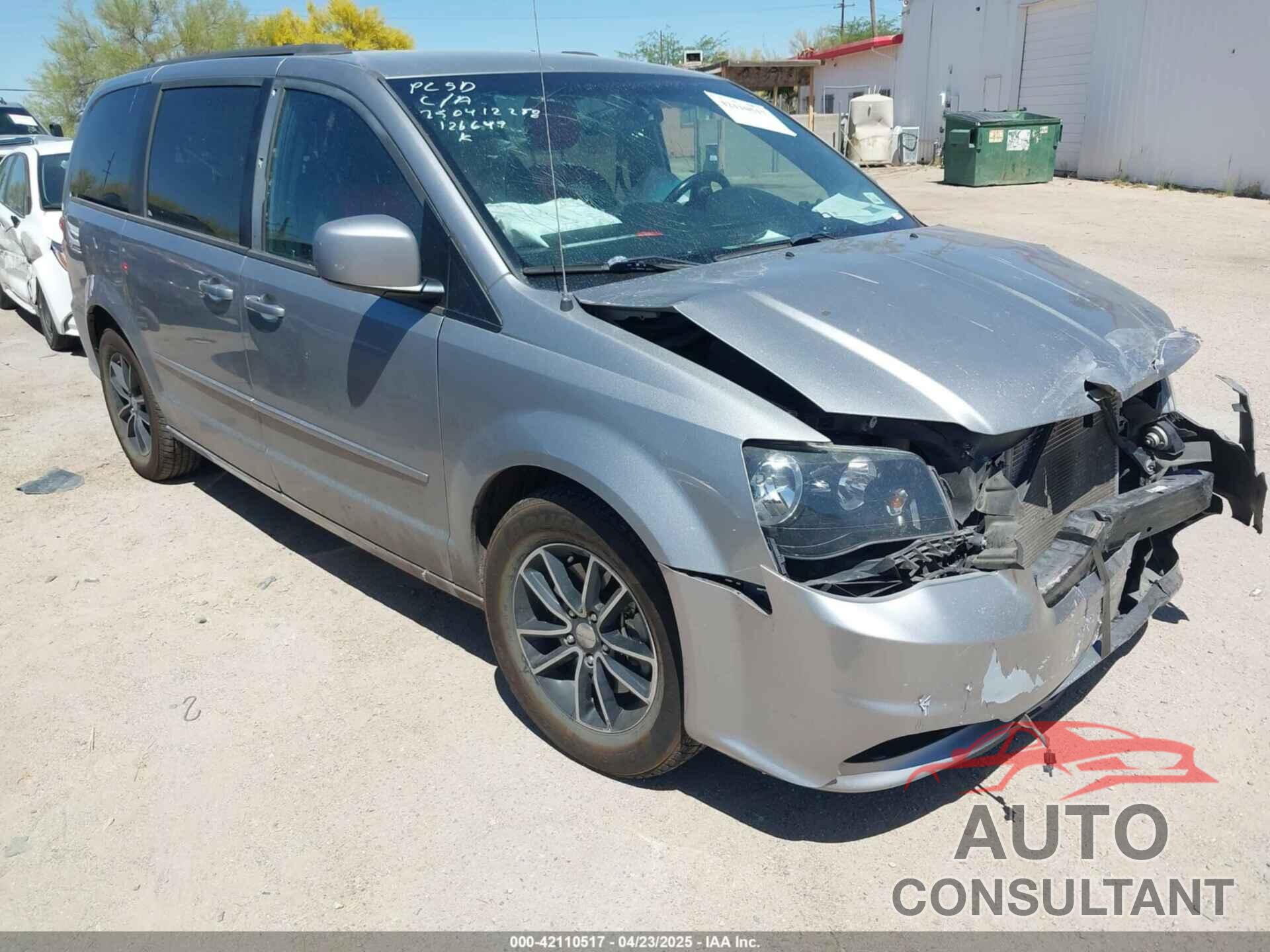 DODGE GRAND CARAVAN 2017 - 2C4RDGEG1HR573775