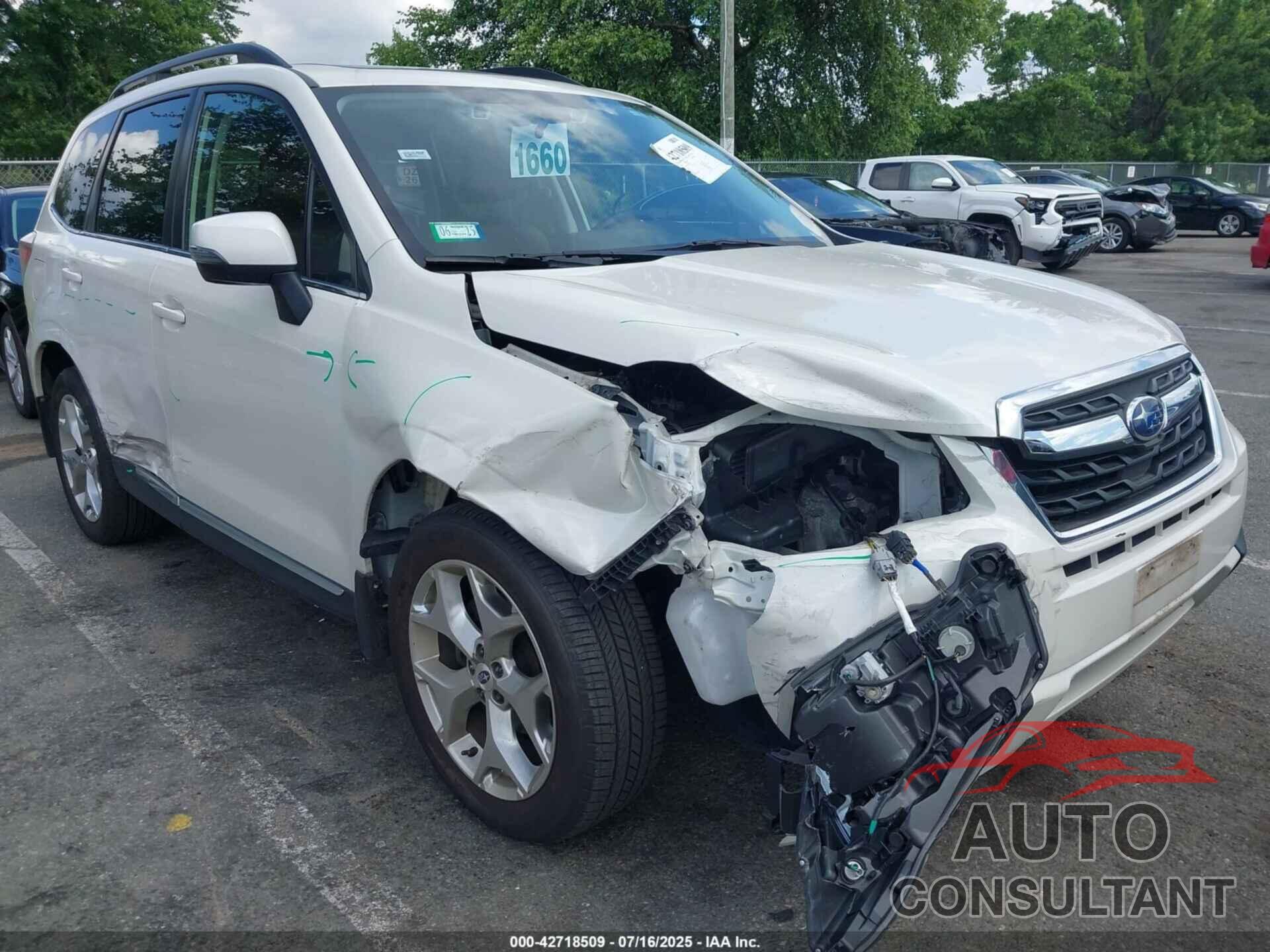 SUBARU FORESTER 2018 - JF2SJAWC8JH402351