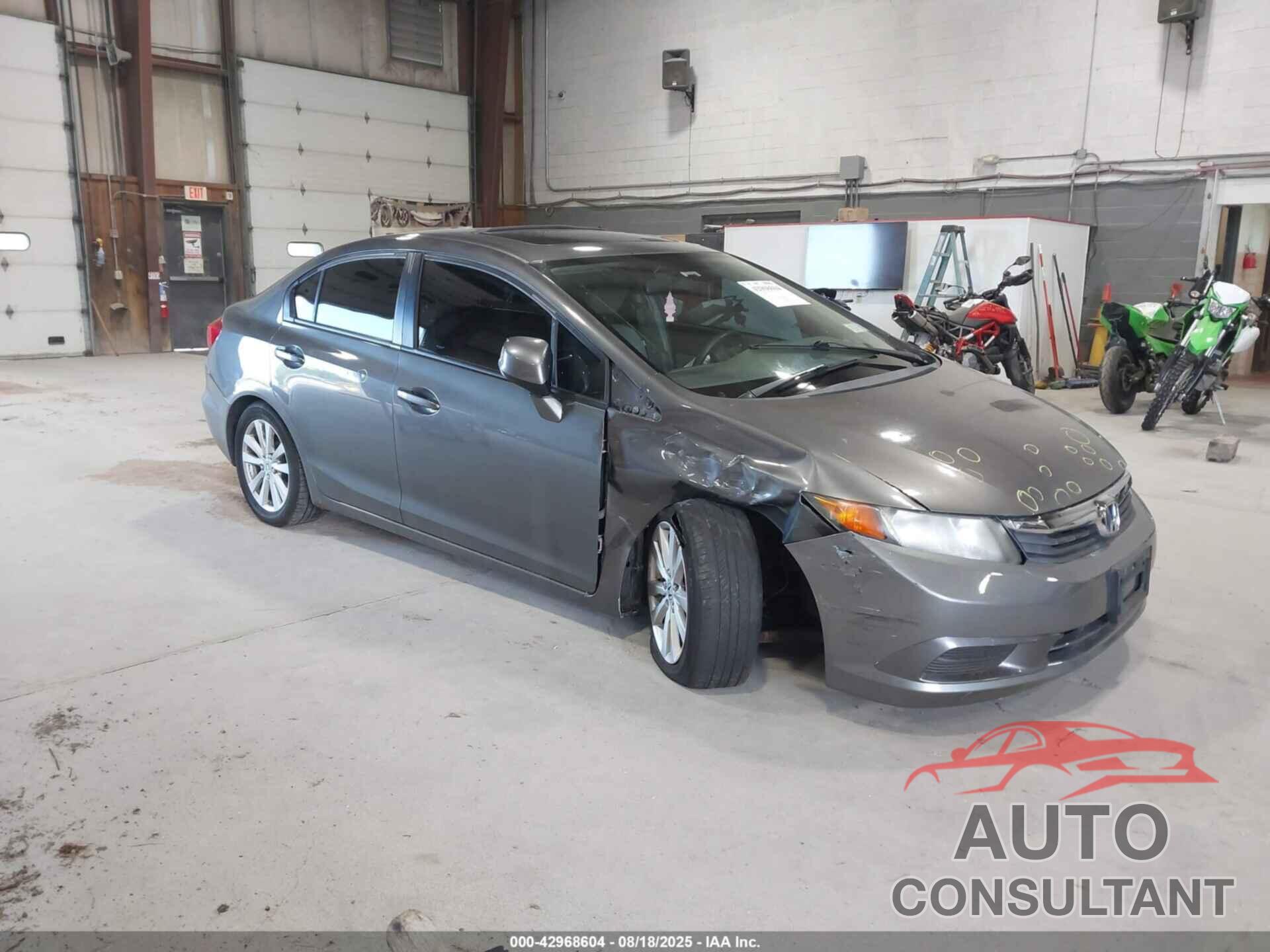 HONDA CIVIC 2012 - 2HGFB2F84CH612152