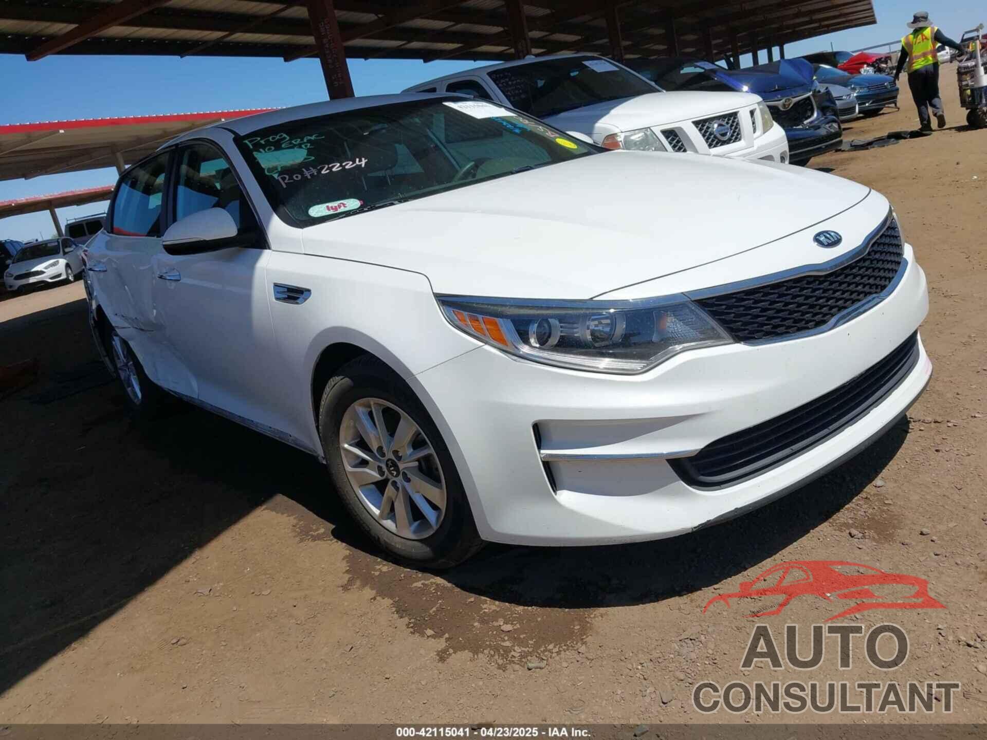 KIA OPTIMA 2017 - 5XXGT4L34HG152960