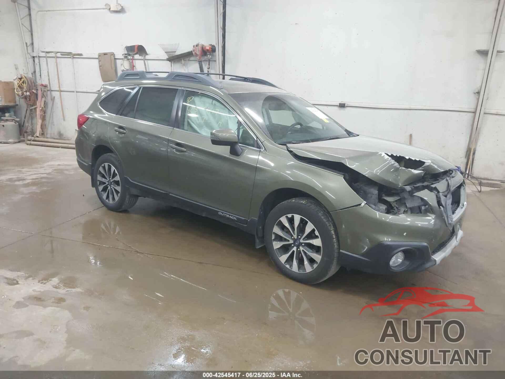 SUBARU OUTBACK 2017 - 4S4BSAKC1H3322622