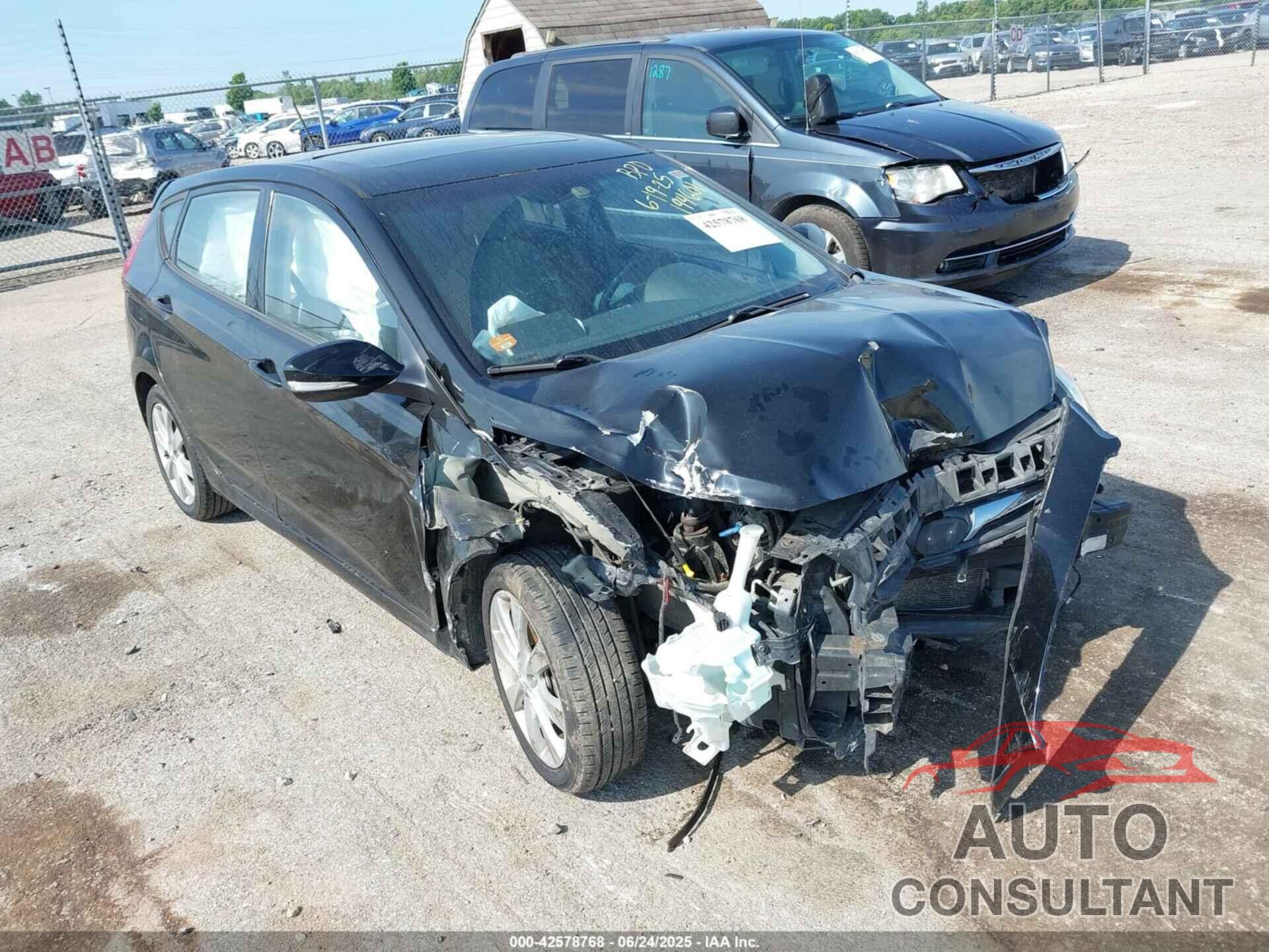 HYUNDAI ACCENT 2014 - KMHCU5AE0EU194601